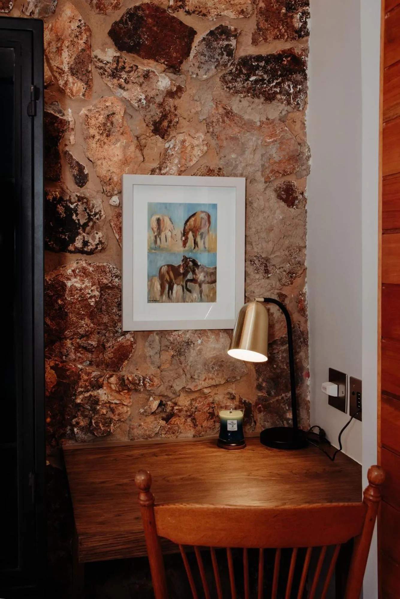Seating area in Bastion House