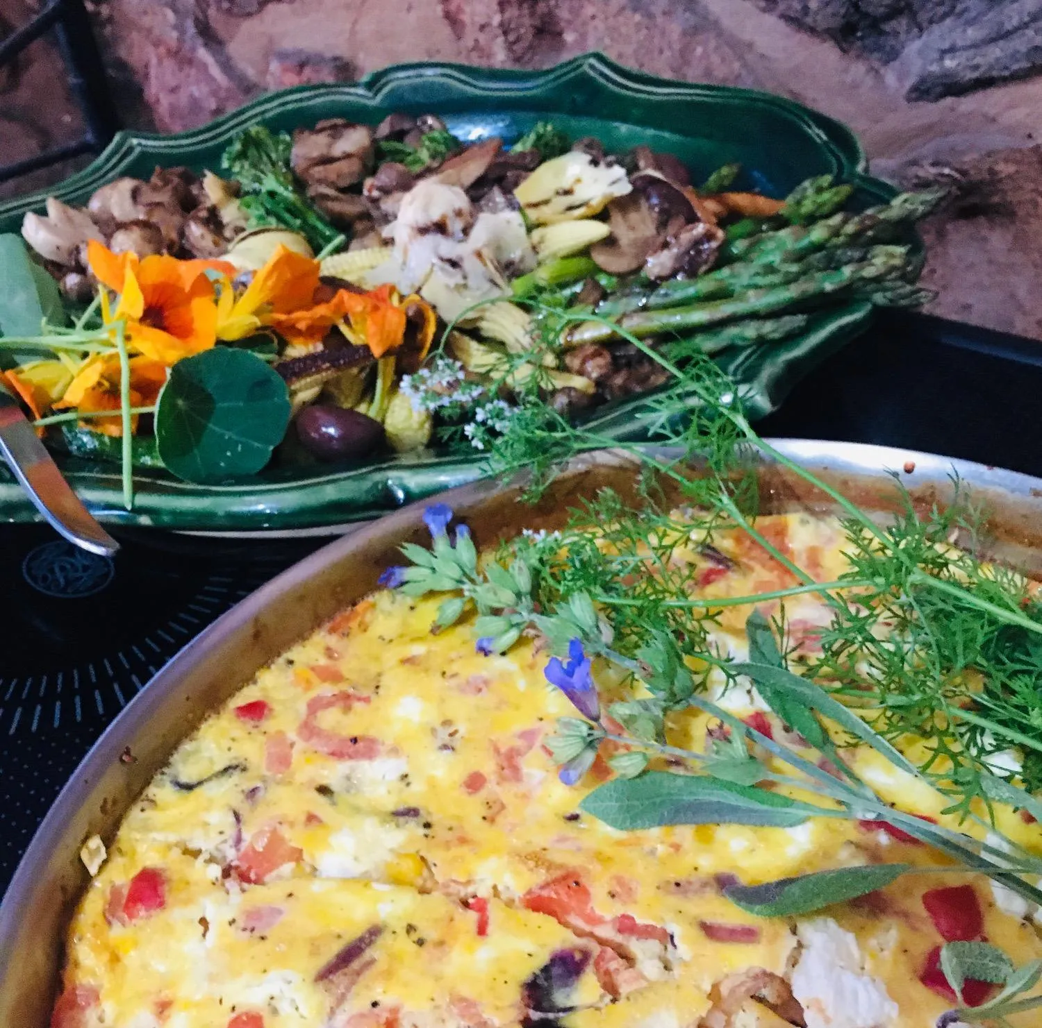 Breakfast in Bastion House