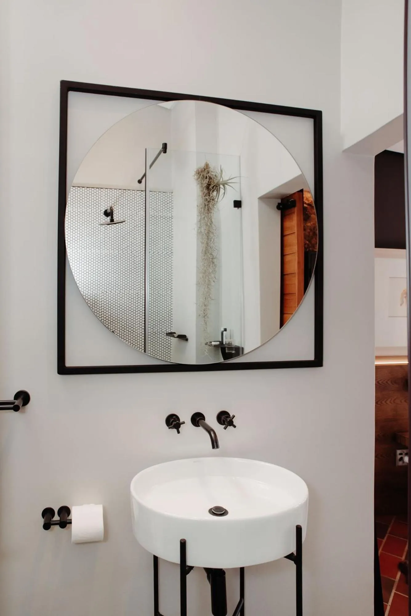 Bathroom in Bastion House