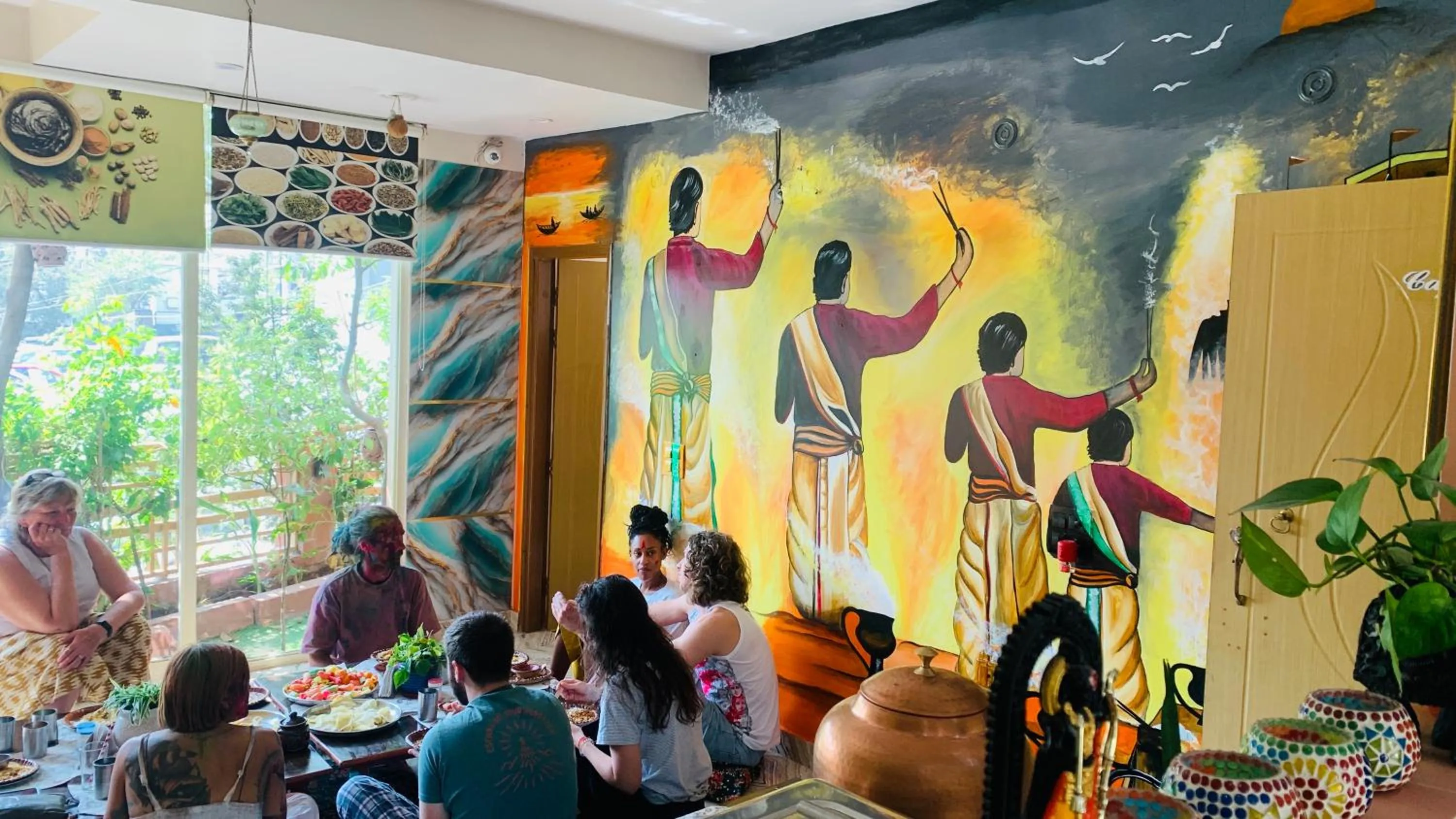 Food in Rudram Hotel Yoga & Ayurveda Retreat