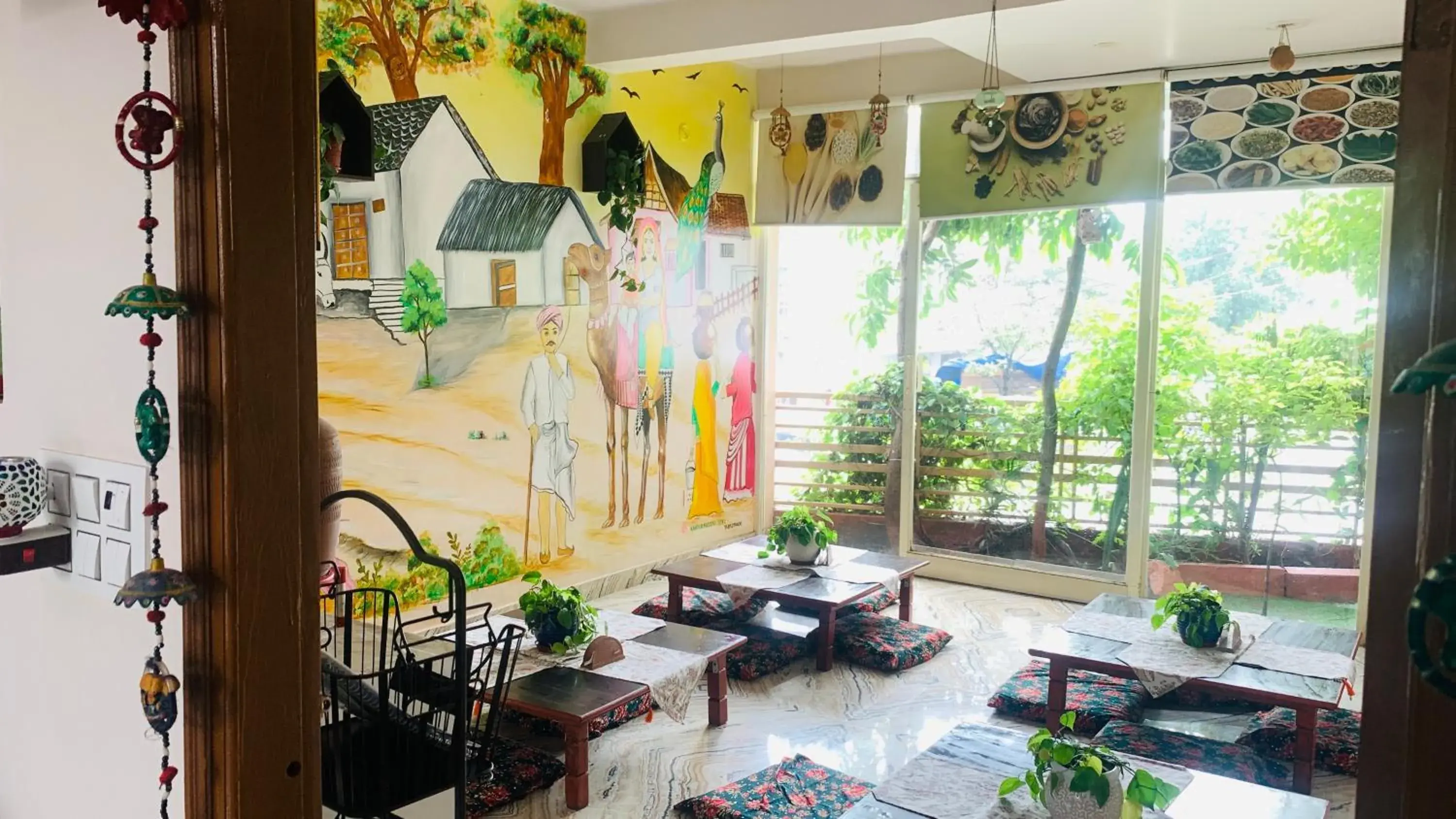 Restaurant/places to eat in Rudram Hotel Yoga & Ayurveda Retreat Restaurant/places to eat in Rudram Hotel Yoga & Ayurveda Retreat