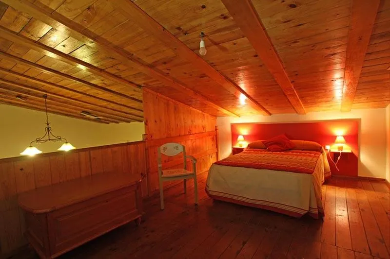 Bed in Casa Rural Casa de las Aves
