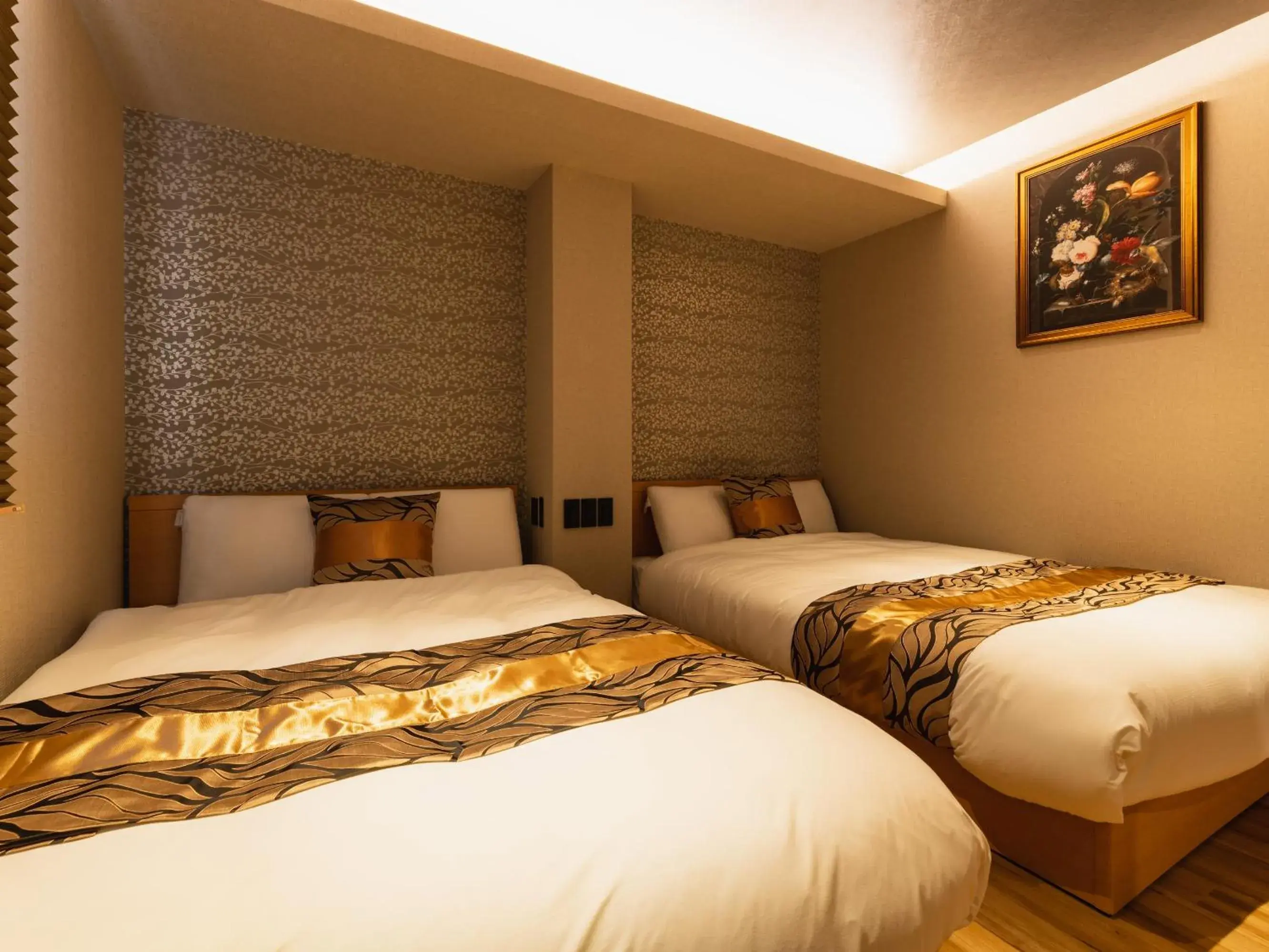 Bedroom, Bed in GRAND BASE Beppu Ekimae Bedroom, Bed in GRAND BASE Beppu Ekimae