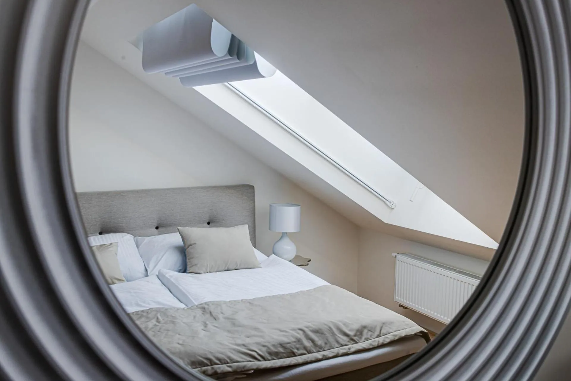 Bed in Gold Art Apartments