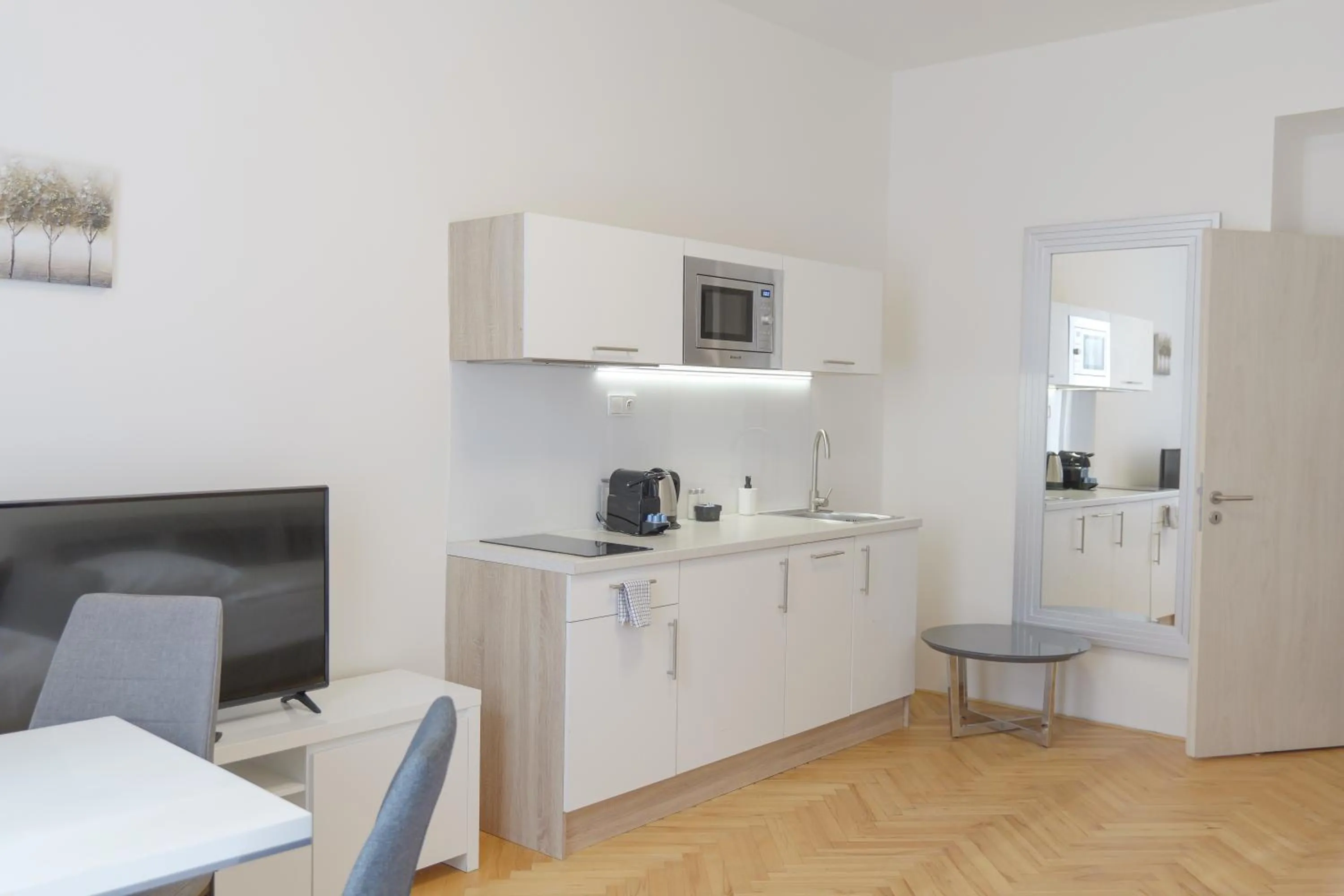 TV and multimedia in Gold Art Apartments