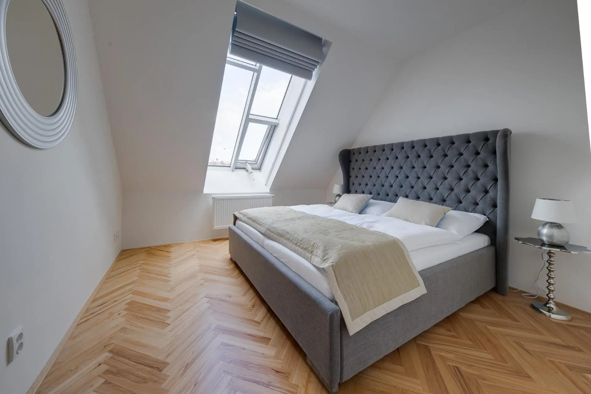 Bed in Gold Art Apartments