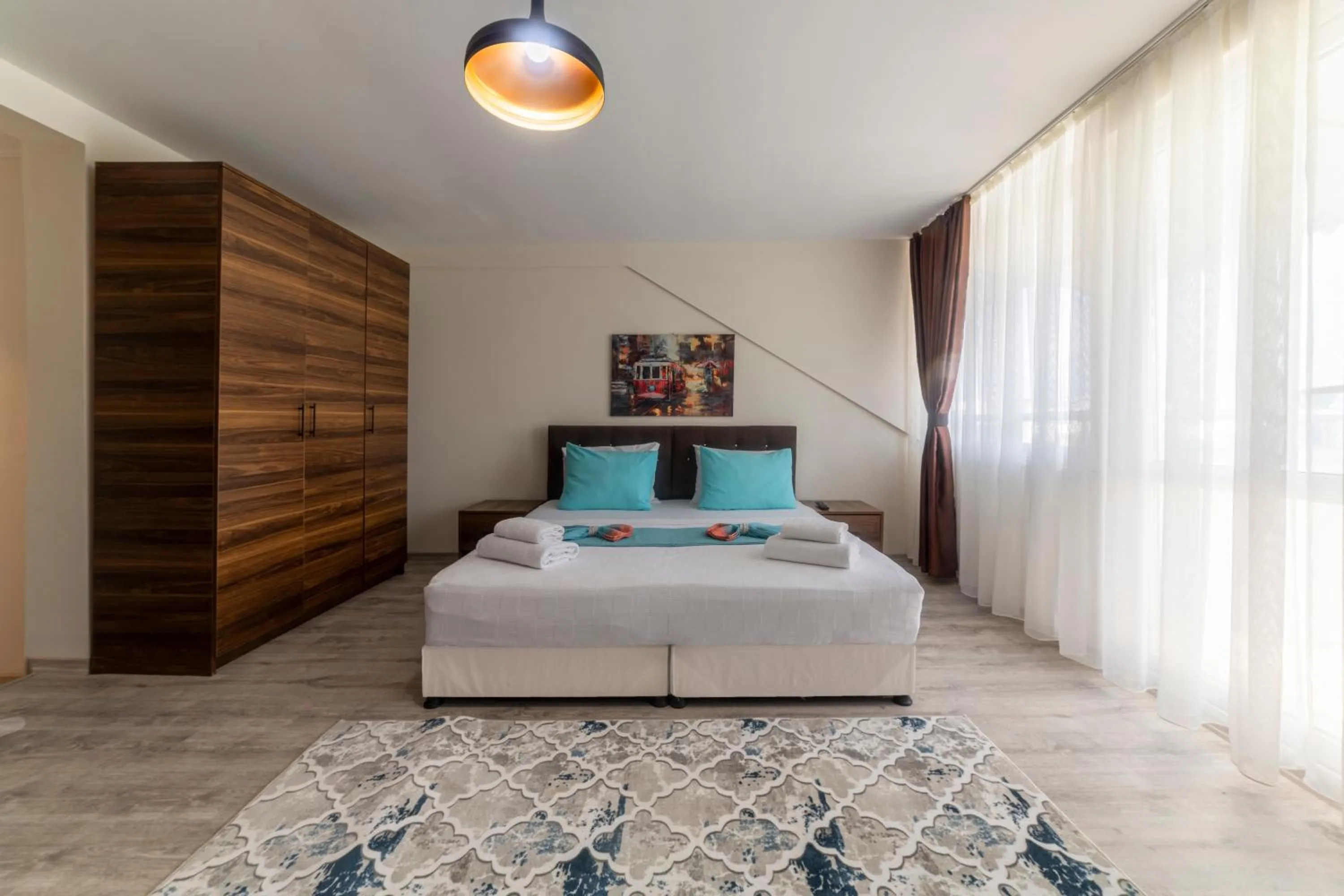 Photo of the whole room, Bed in TEMA LARA APART