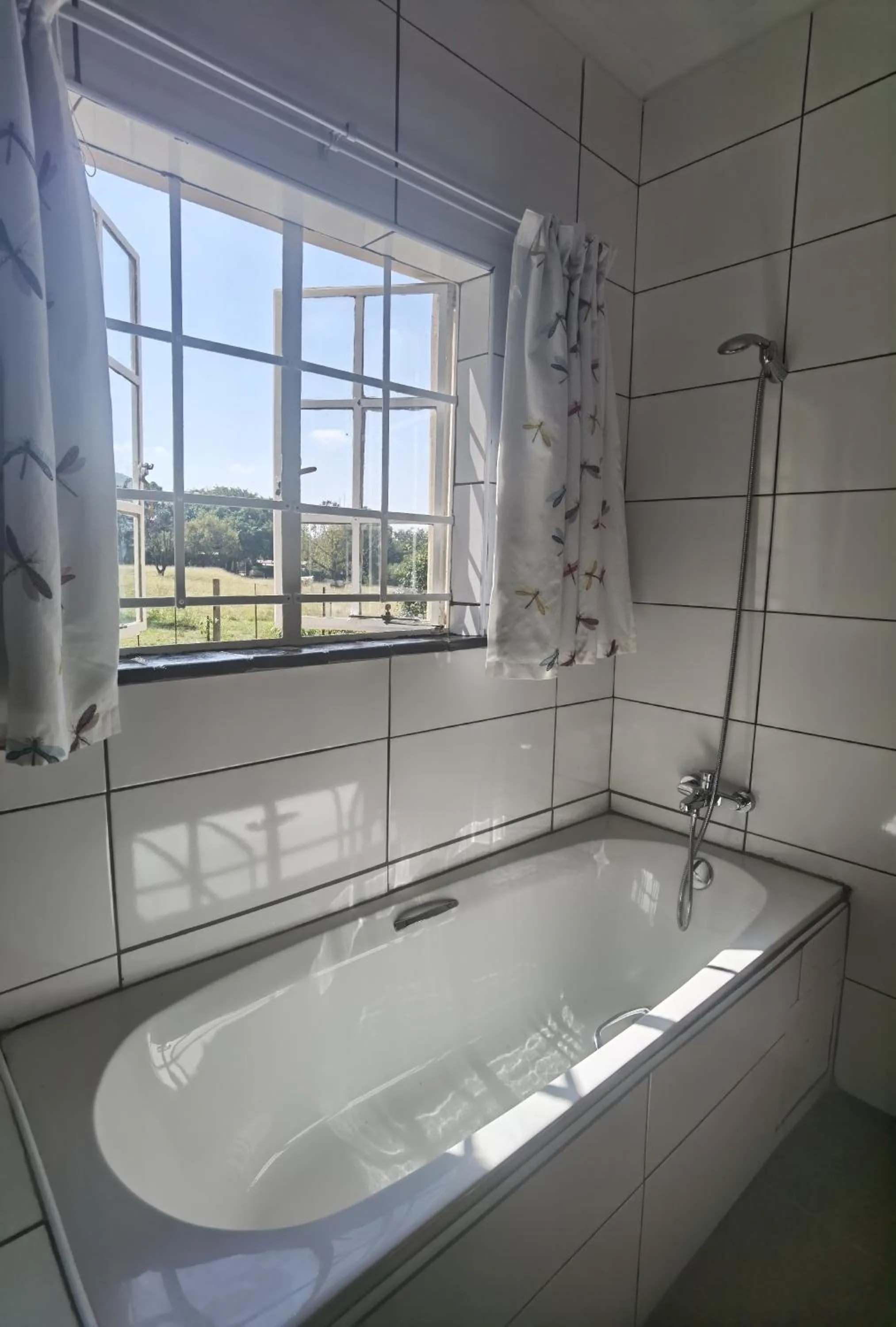Shower in Random Harvest Country Cottages