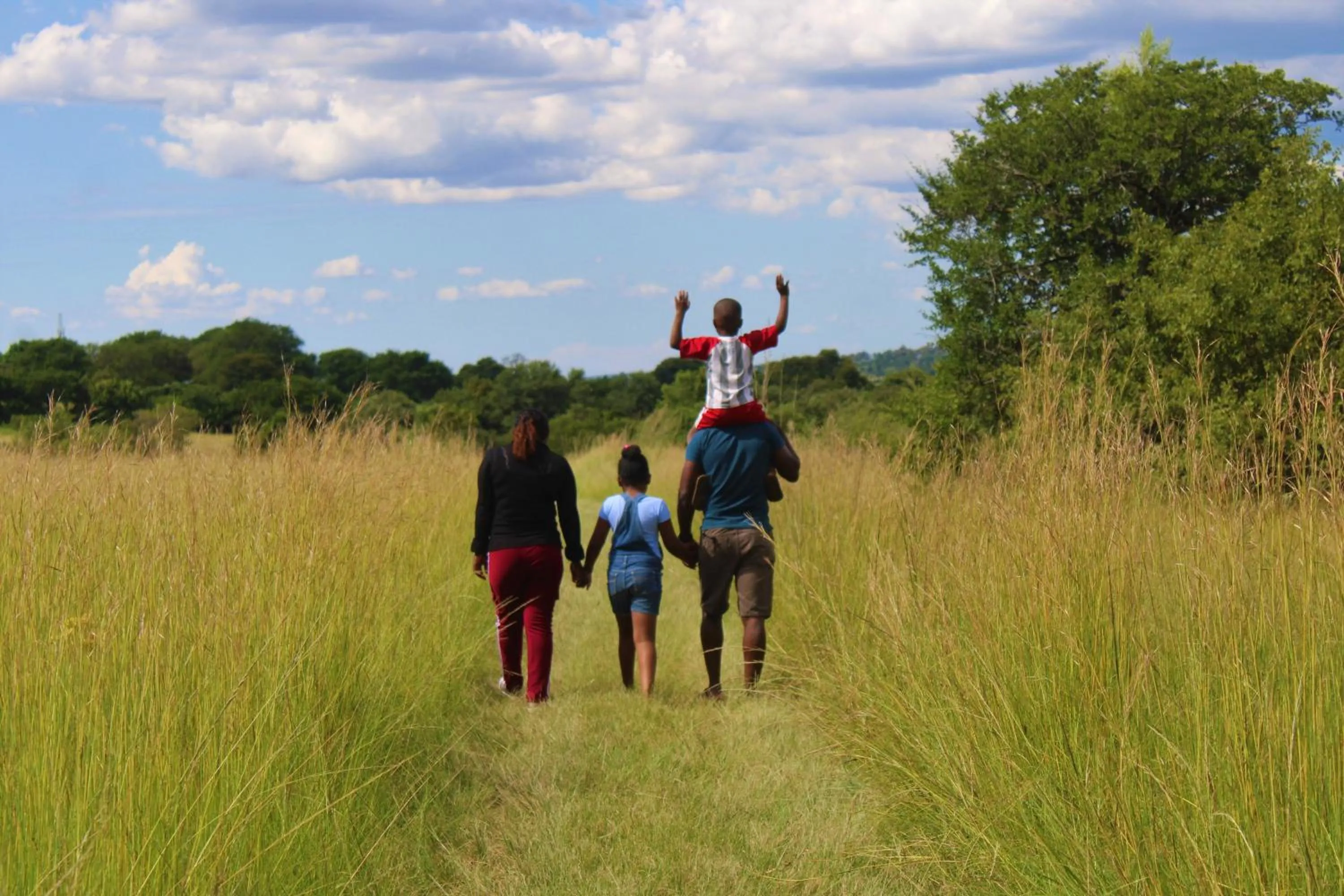 People in Random Harvest Country Cottages