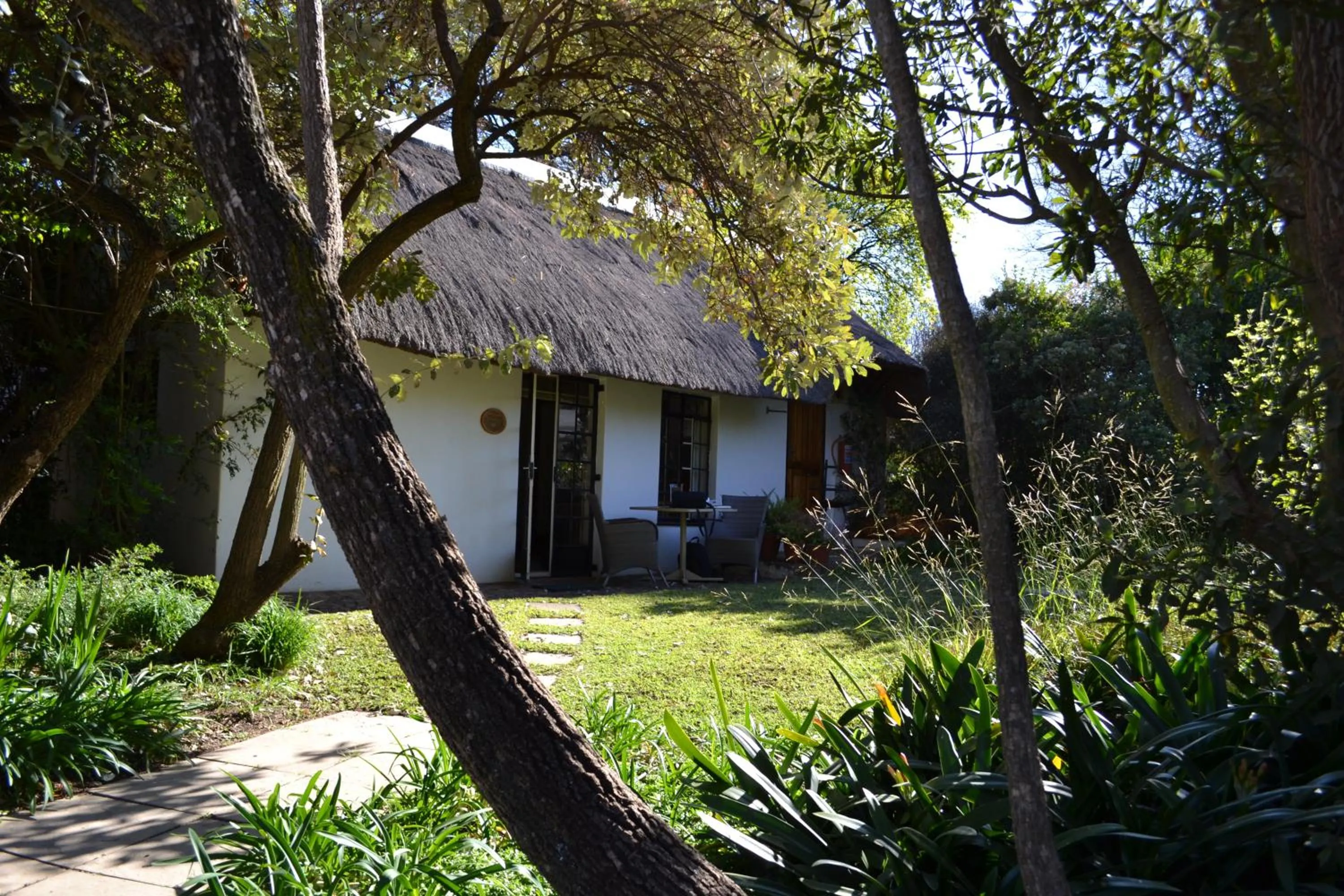 Garden in Random Harvest Country Cottages