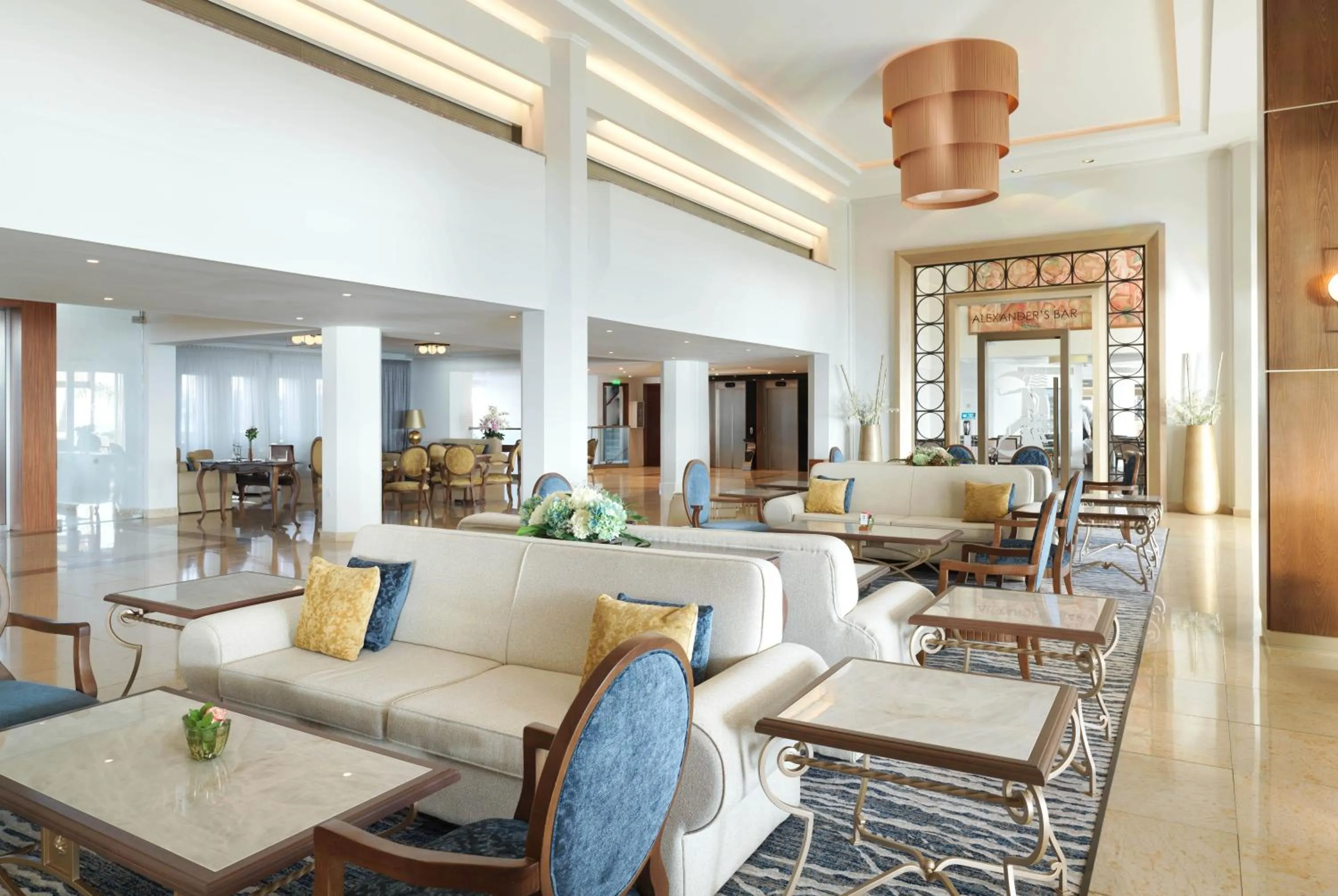 Lobby or reception in Alexander The Great Beach Hotel
