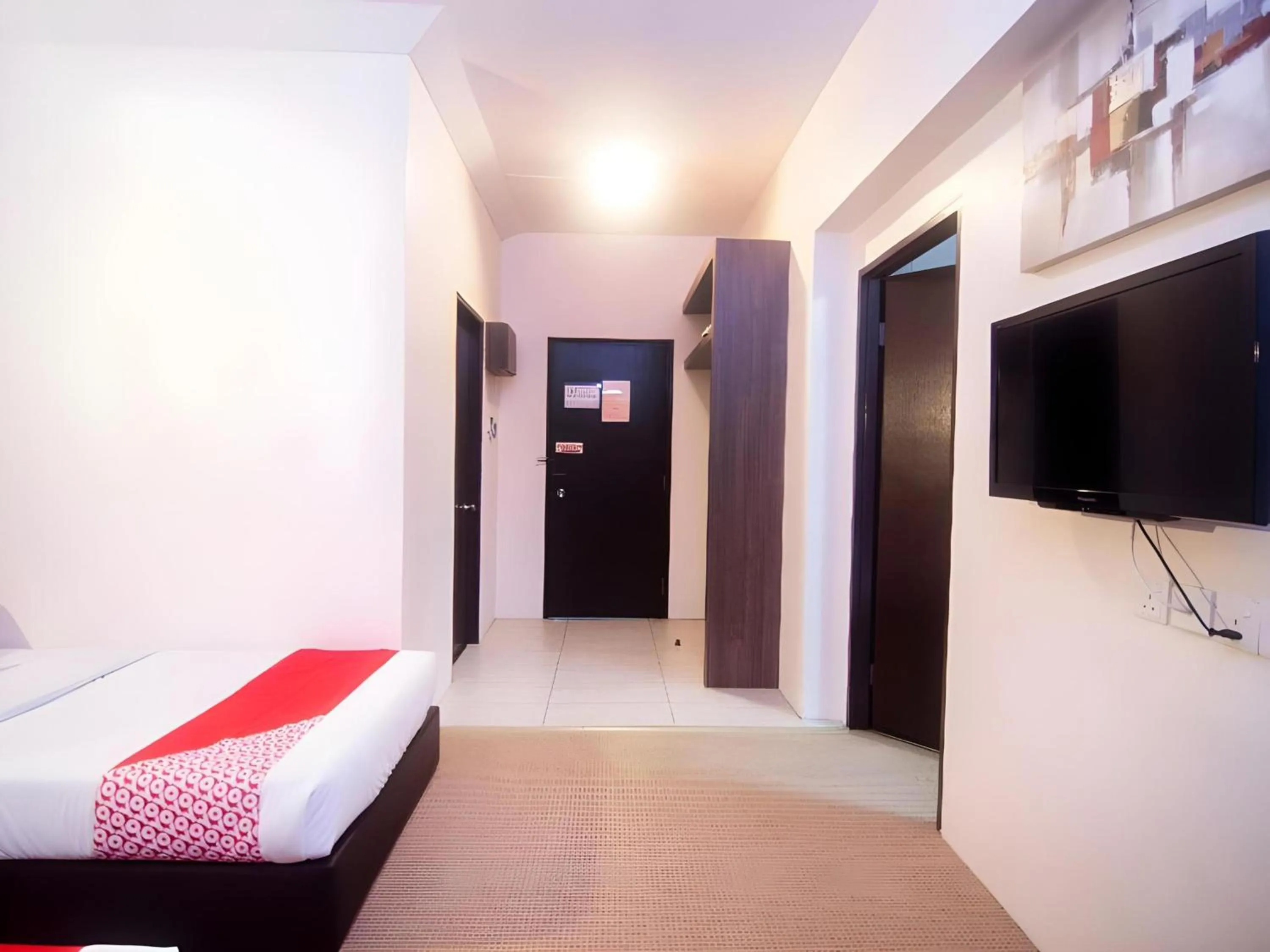 TV and multimedia, Bed in Hotel O Hua Kuok Inn