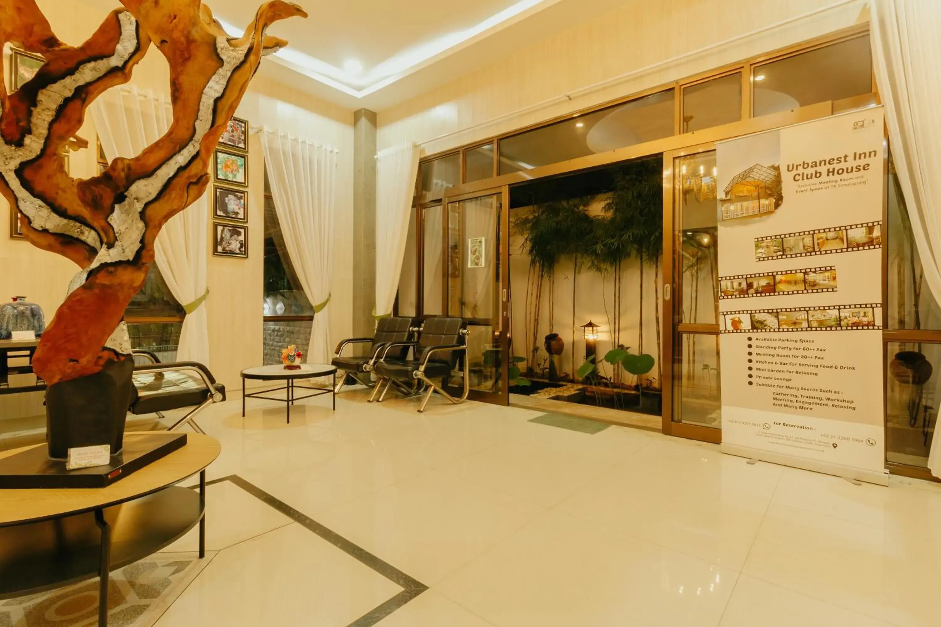 Lobby or reception in Urbanest Inn House Slipi Lobby or reception in Urbanest Inn House Slipi