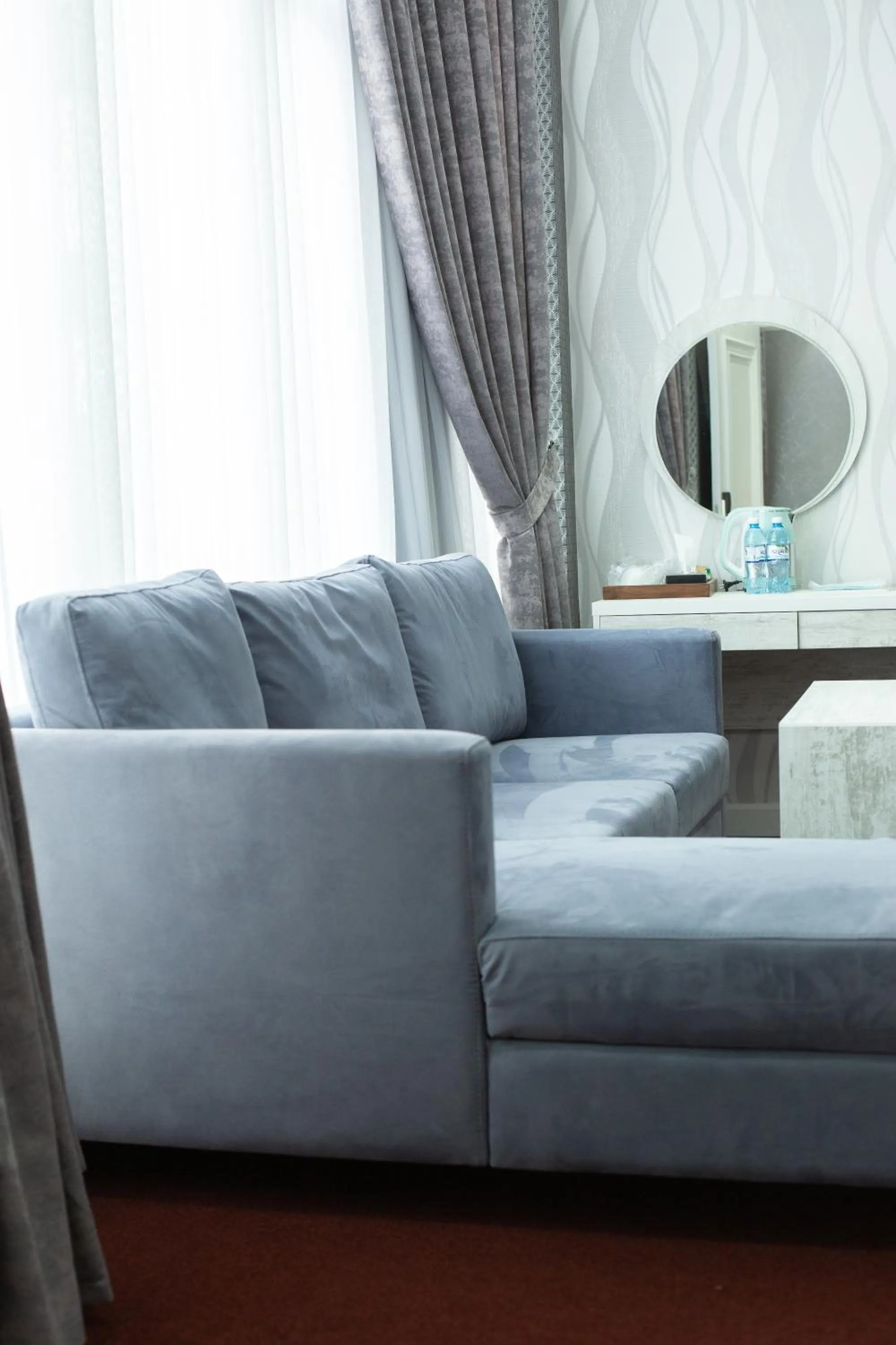 Seating area in Home Suites Baku-Halal Hotel