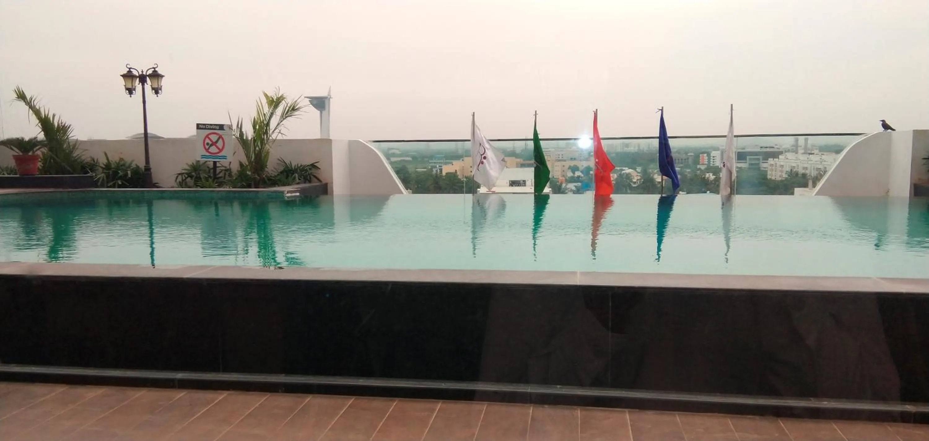 Pool view in Regenta Central RS Chennai OMR SIPCOT