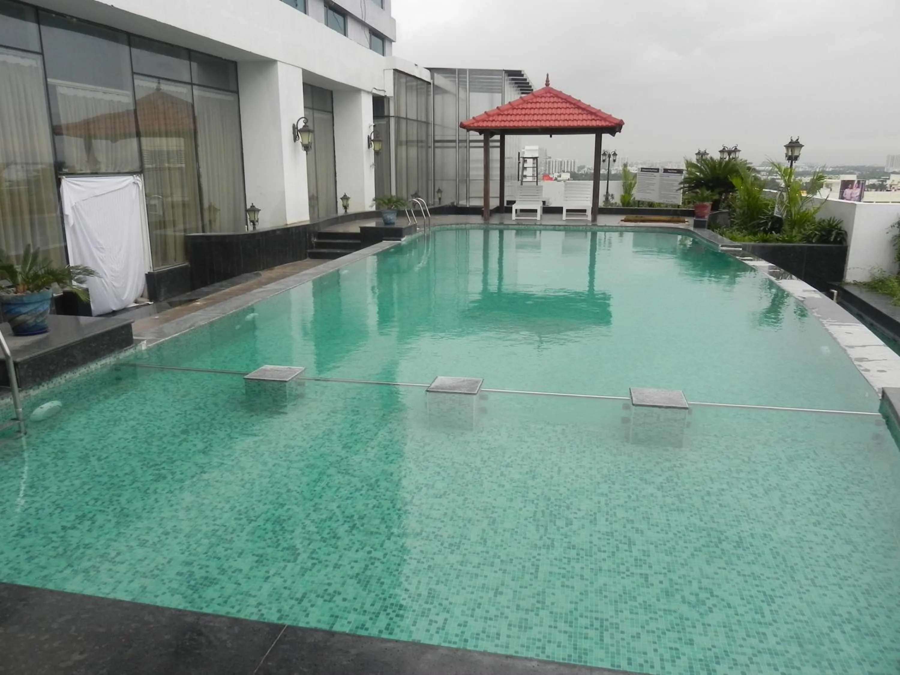 Swimming pool in Regenta Central RS Chennai OMR SIPCOT