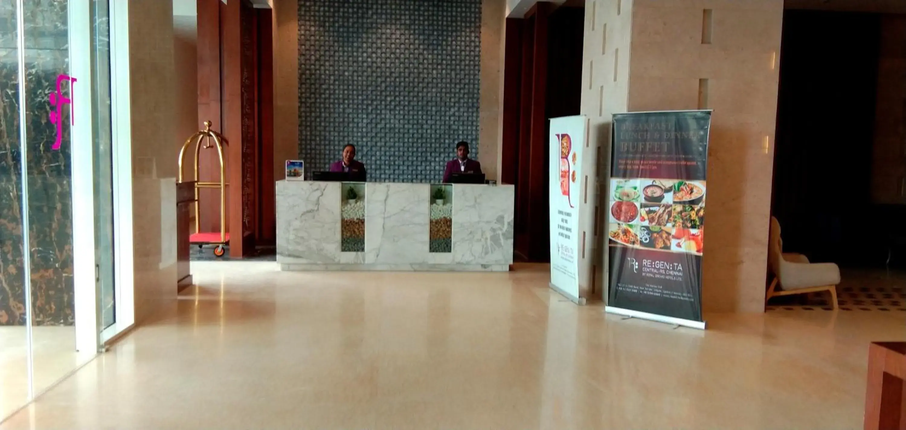 Lobby or reception in Regenta Central RS Chennai OMR SIPCOT Lobby or reception in Regenta Central RS Chennai OMR SIPCOT