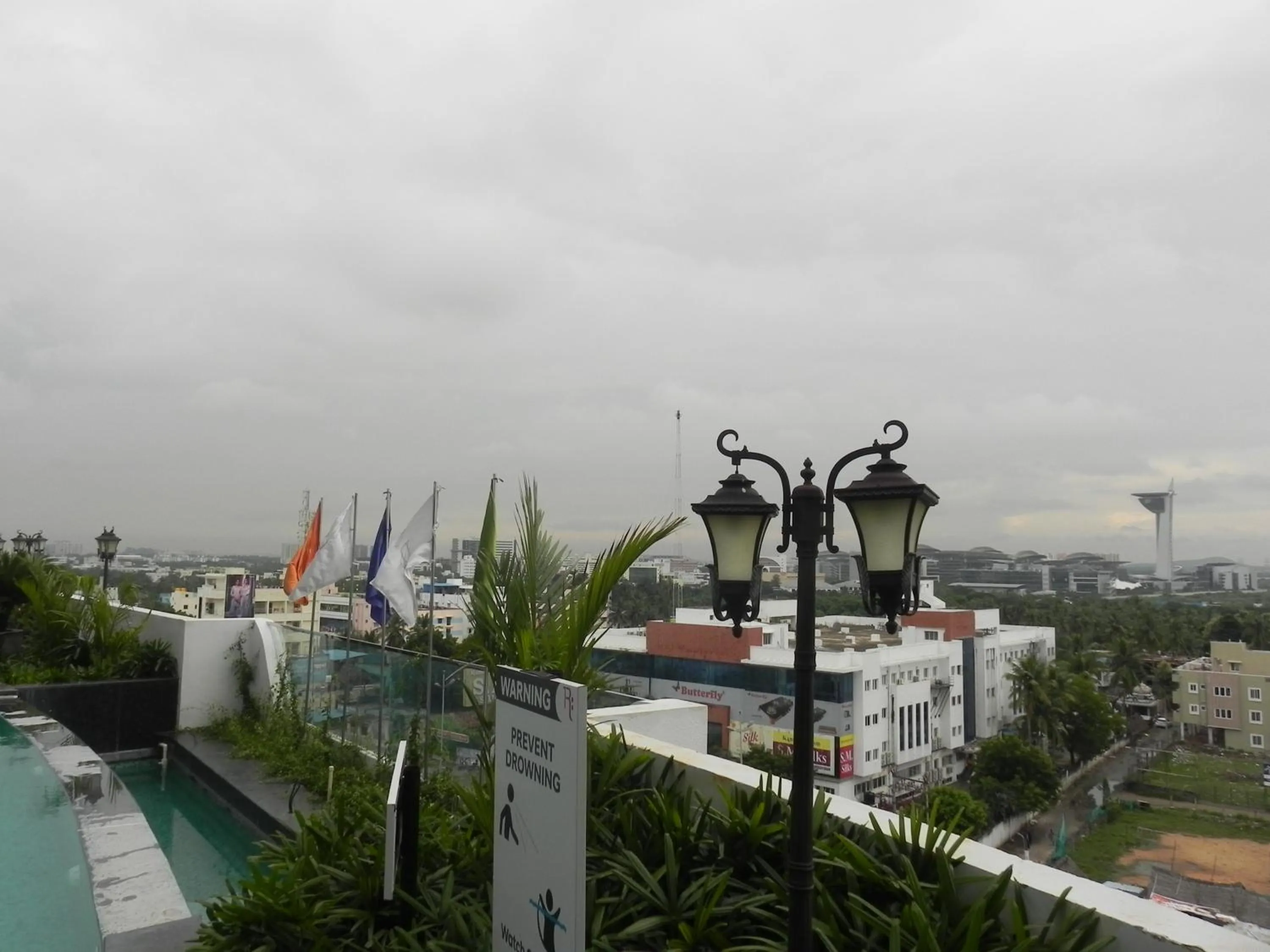 Swimming pool in Regenta Central RS Chennai OMR SIPCOT