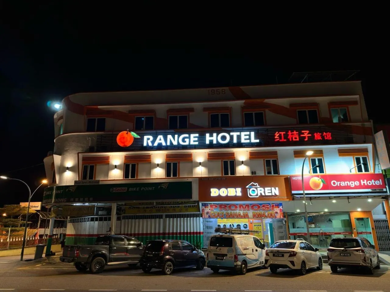 Property building in Orange Hotel Segamat