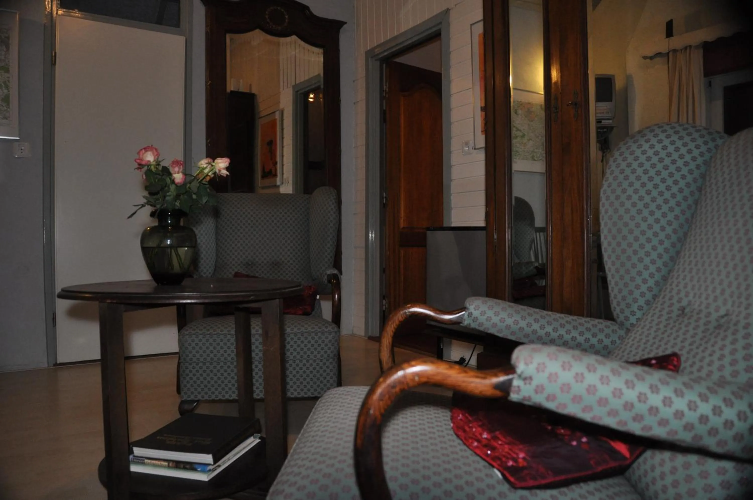 Seating area in De Hoge Peel