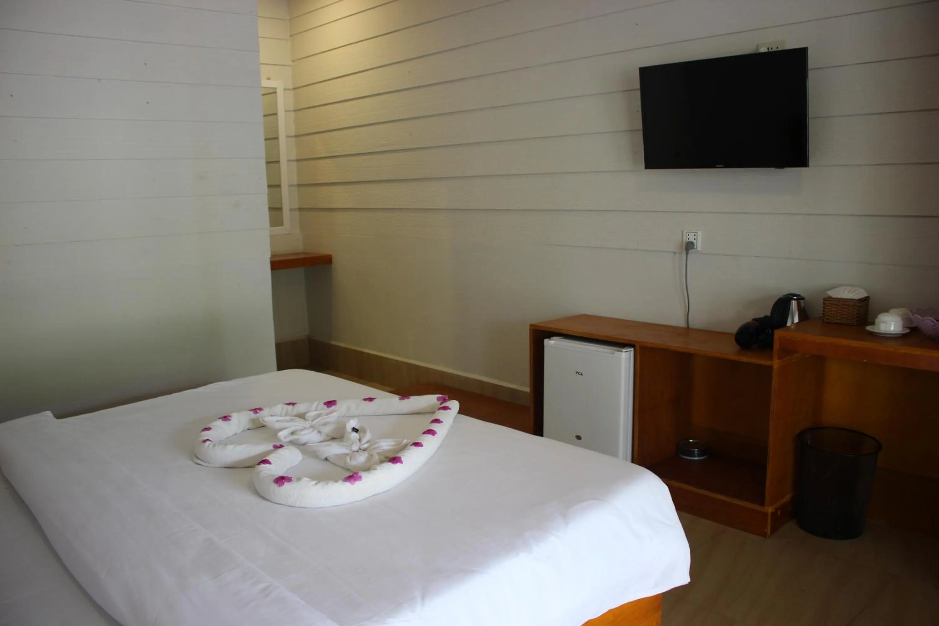 Bed in Scarlet Sails Resort