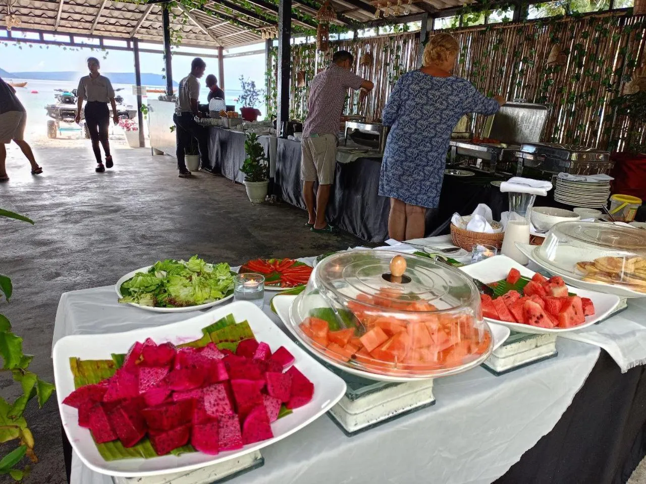 Breakfast in Scarlet Sails Resort