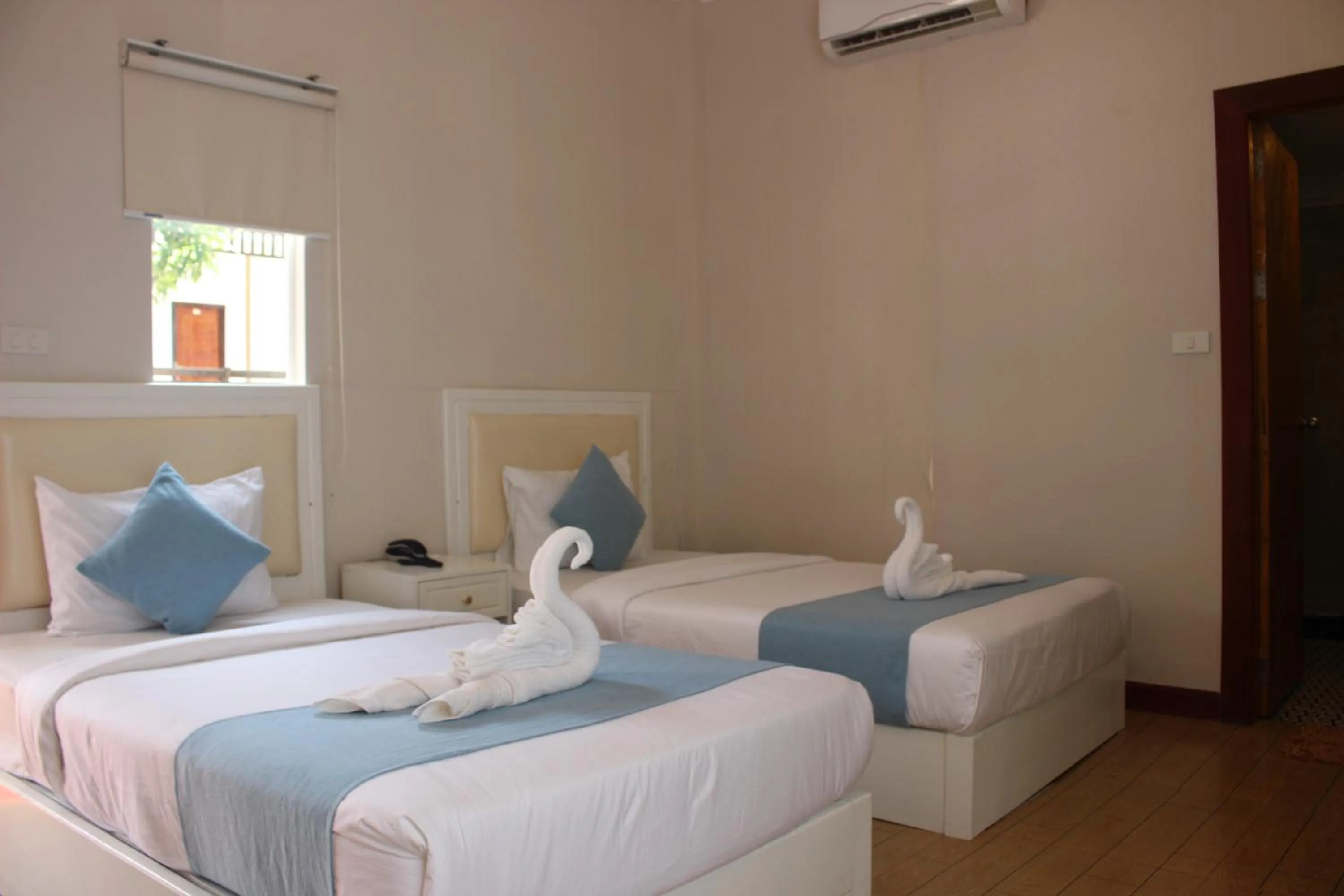 Bed in Scarlet Sails Resort