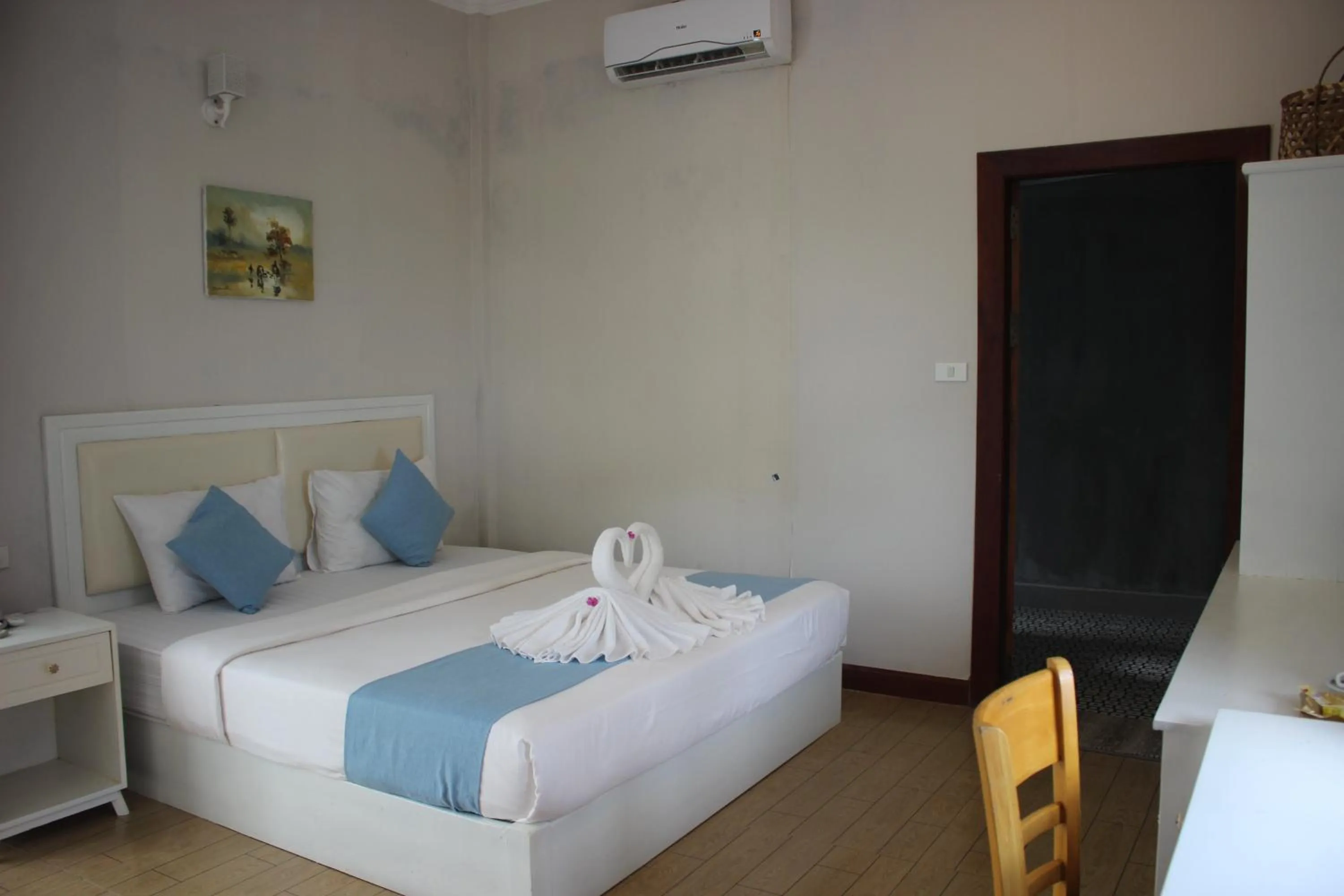 Bed in Scarlet Sails Resort