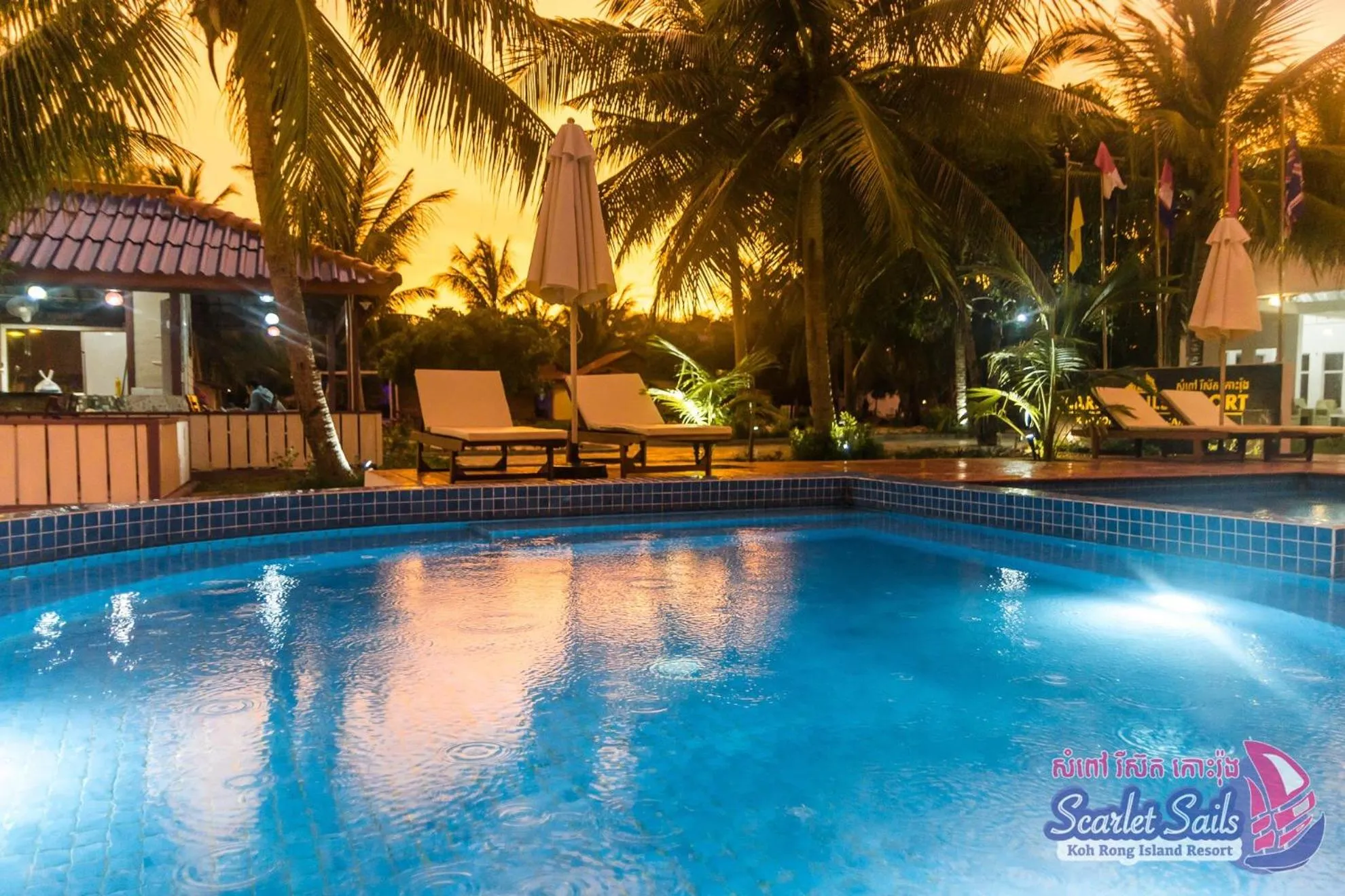 Swimming pool in Scarlet Sails Resort