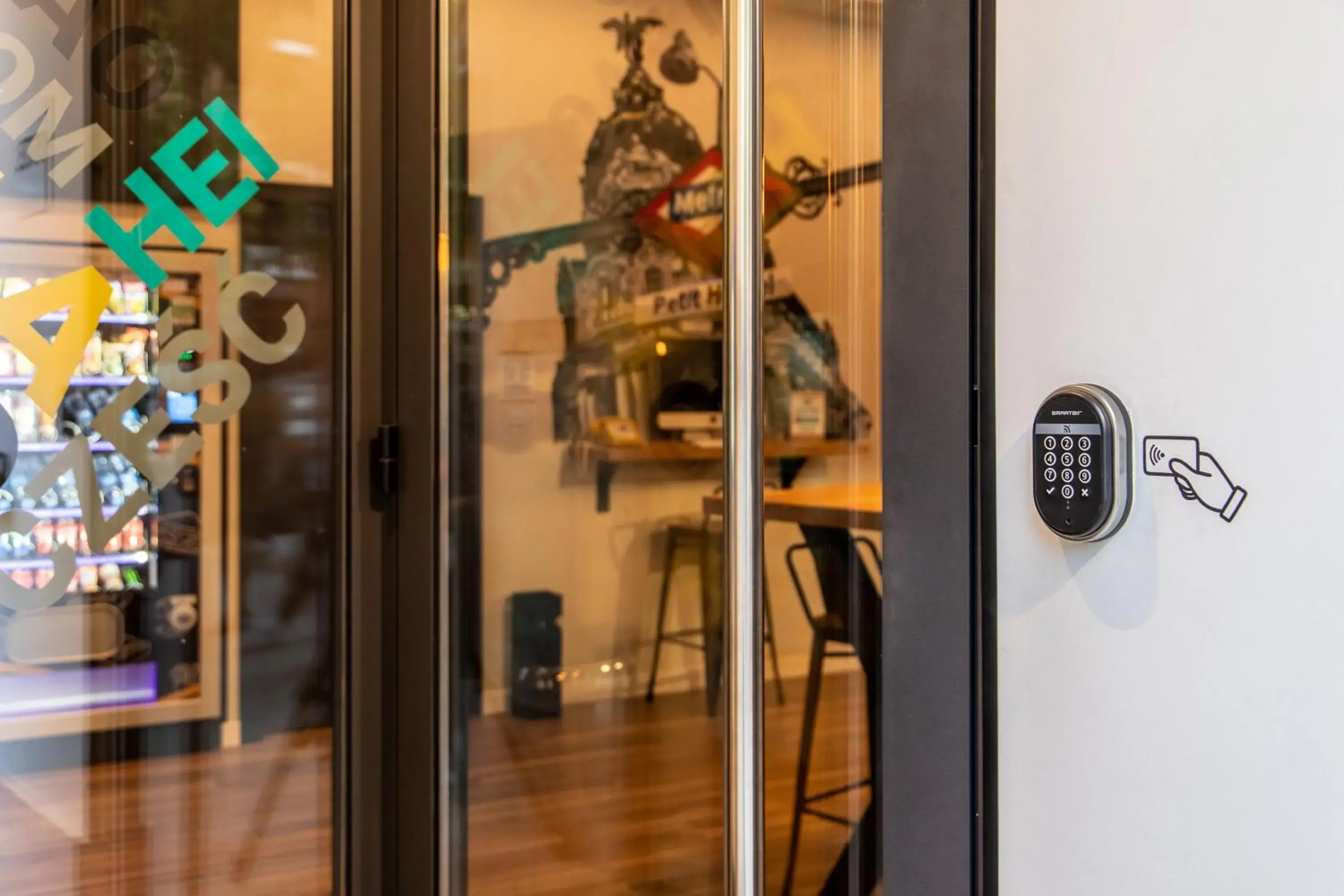 Lobby or reception in Petit Hostel La Latina Lobby or reception in Petit Hostel La Latina