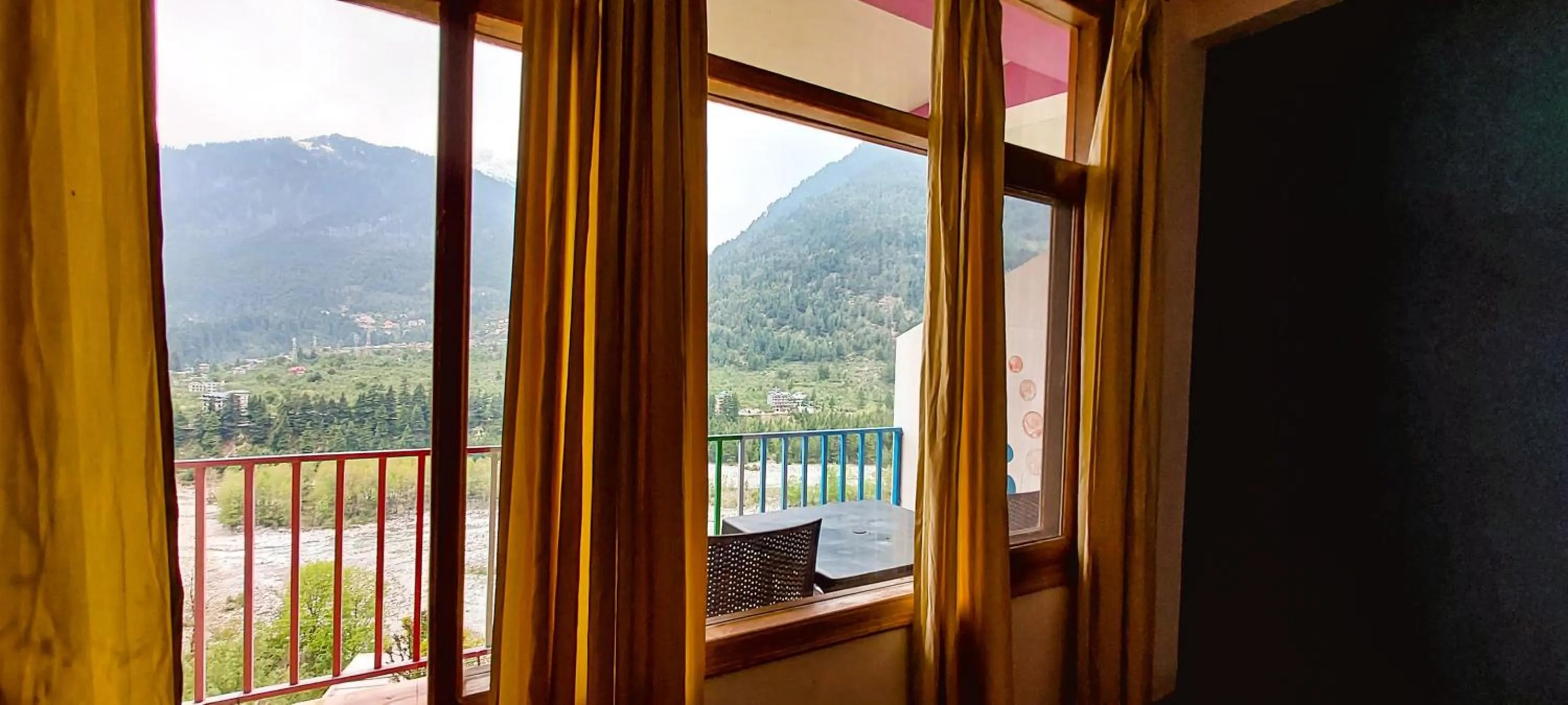 View (from property/room) in La Vaca India Manali