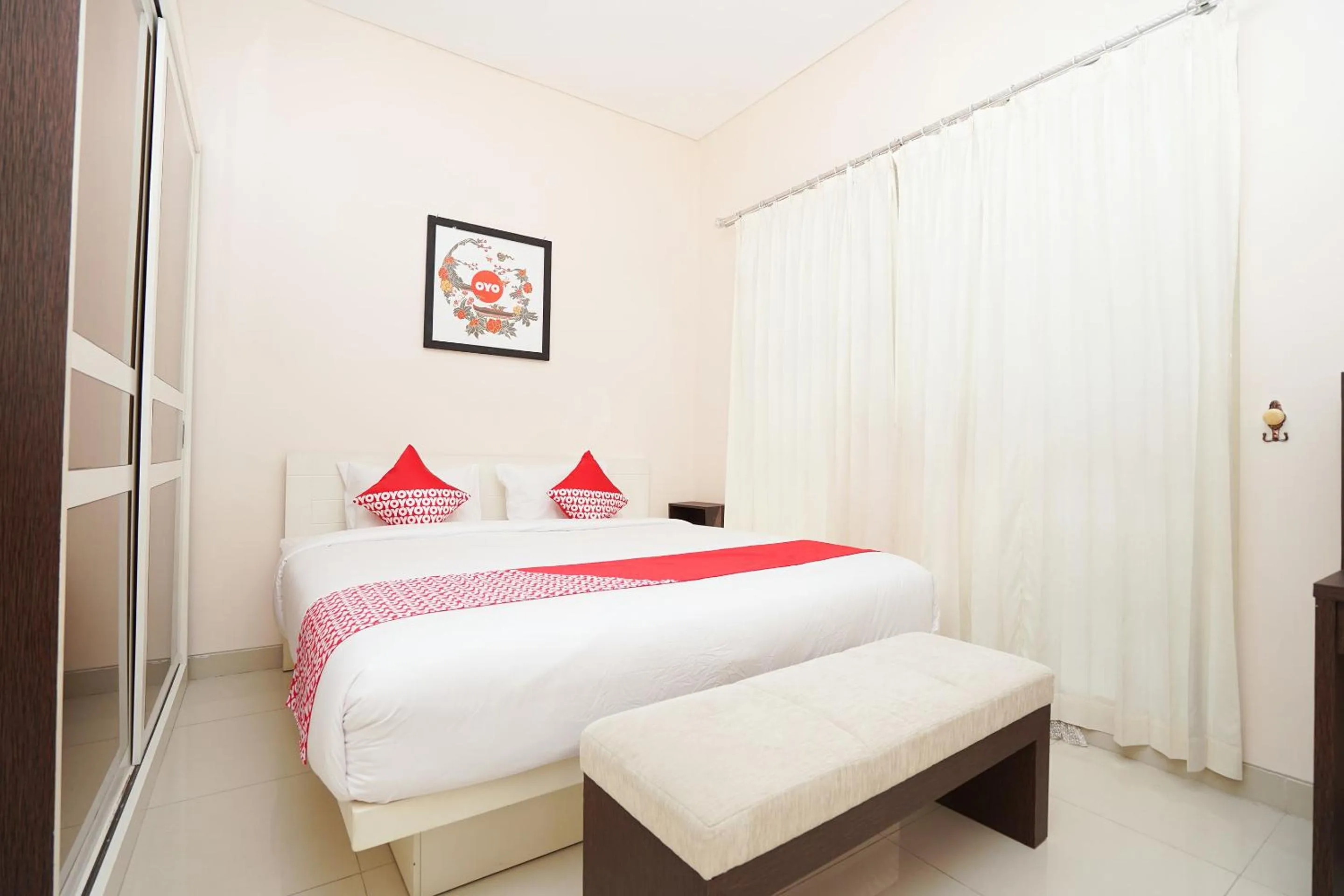 Bedroom, Bed in Hotel O Menjangan Residence at Citraland 1