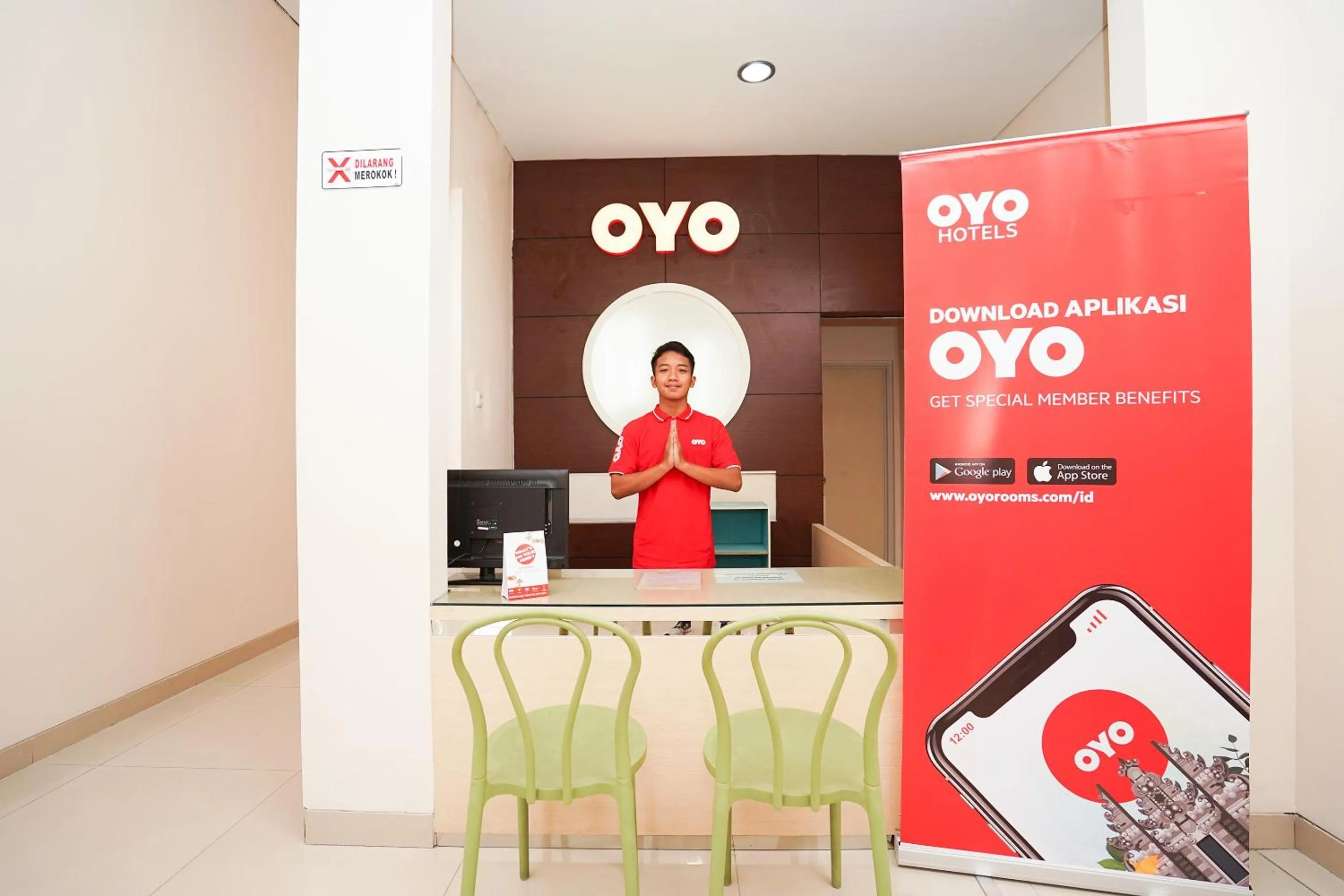 Lobby or reception in Hotel O Menjangan Residence at Citraland 1