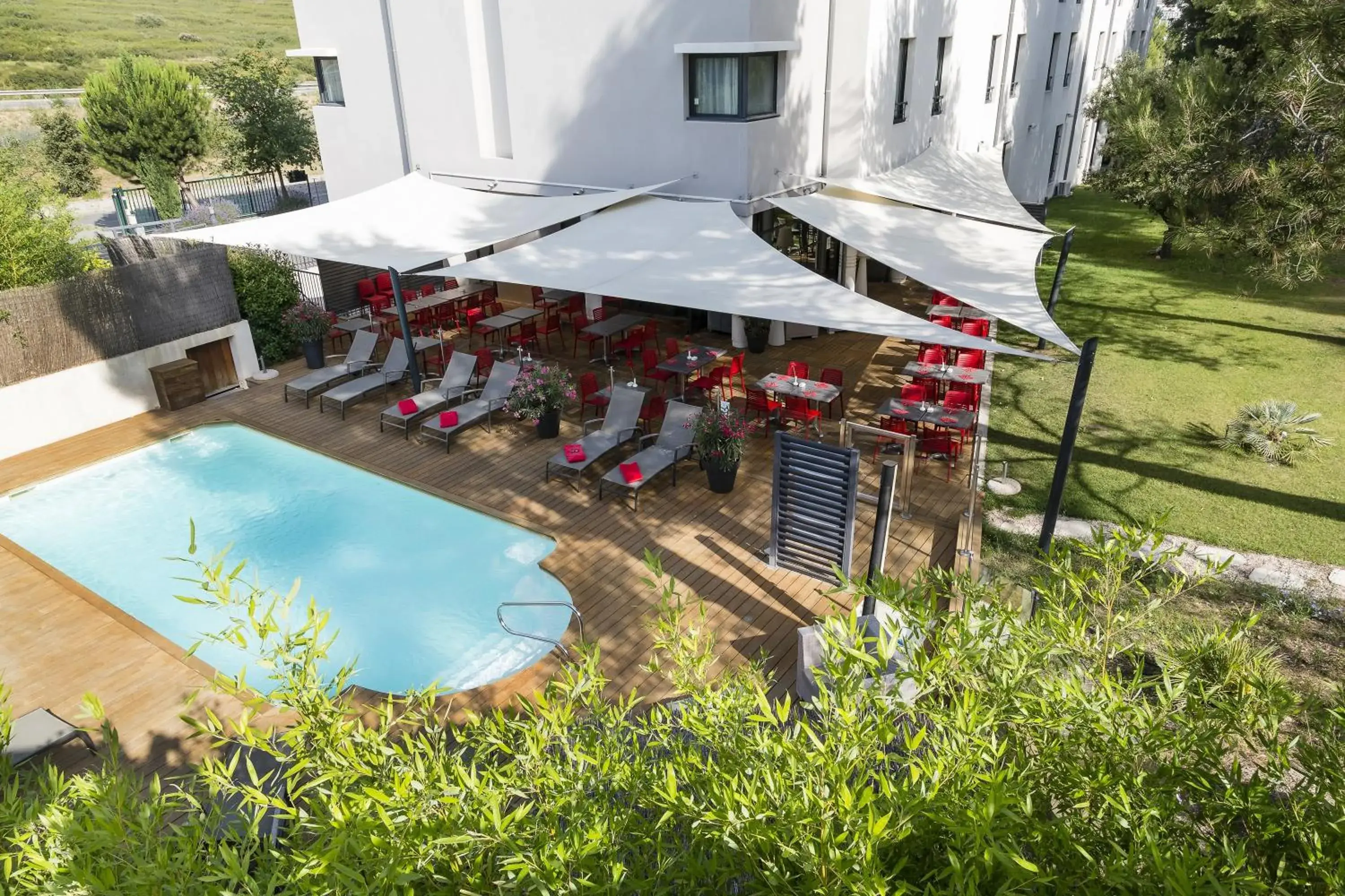 Swimming pool, Pool View in Best Western Hotel De Larbois