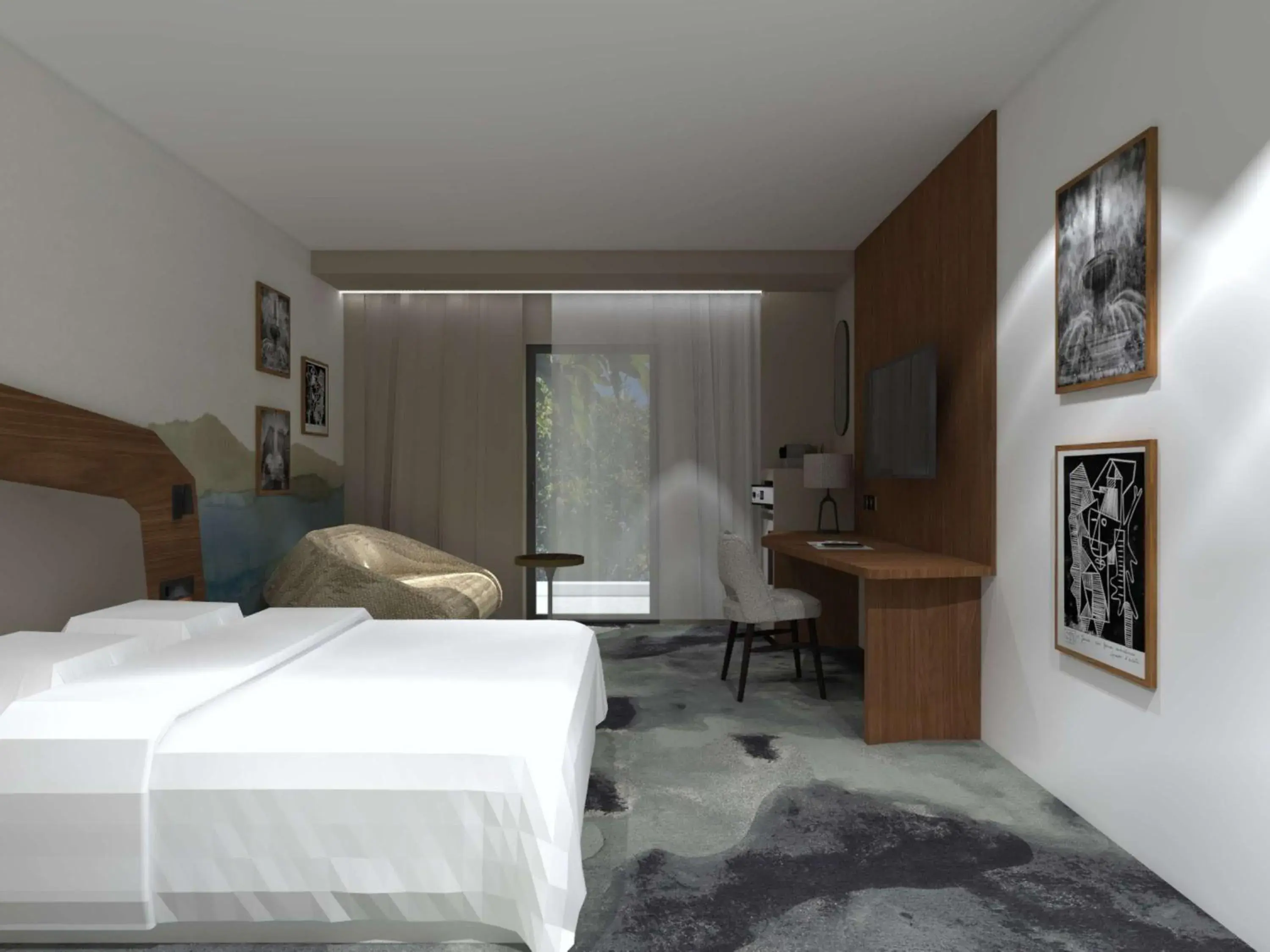 Bedroom in Best Western Hotel De Larbois