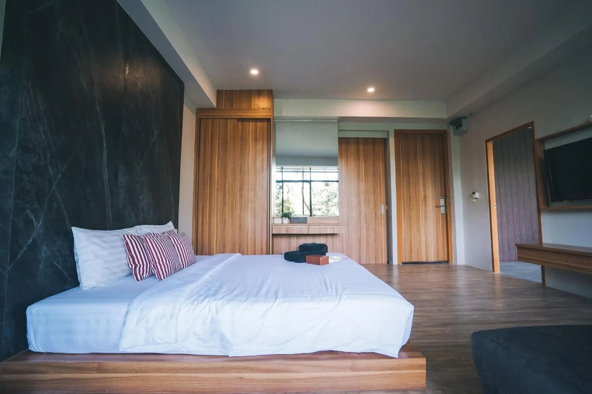 Bed in Veravian Resort