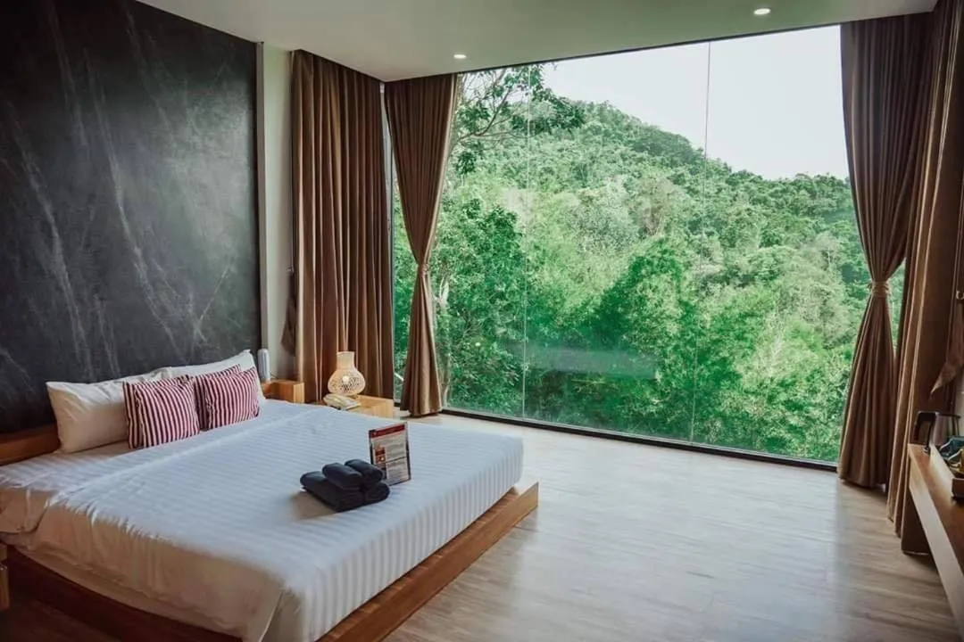 Bed in Veravian Resort