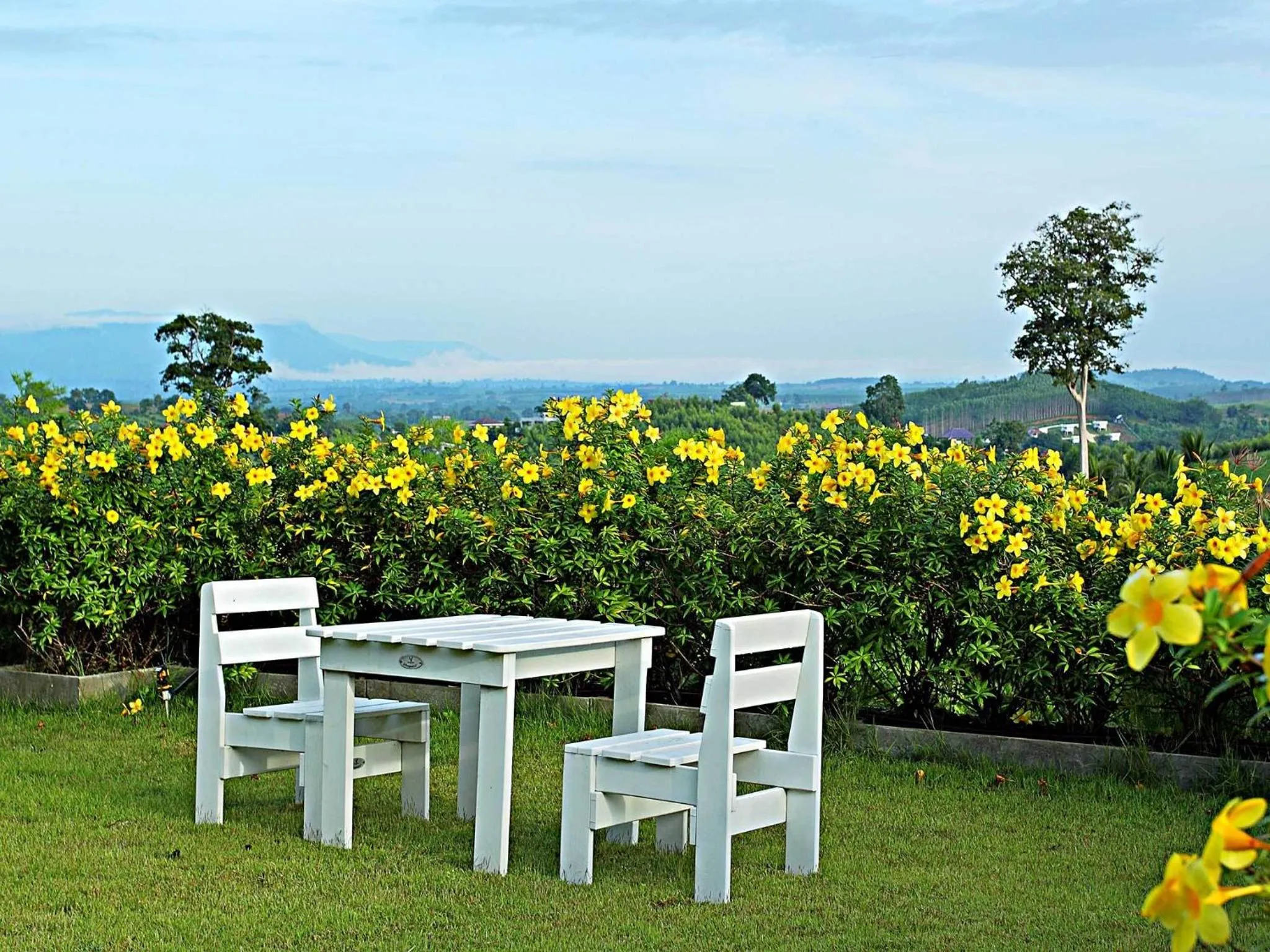 Patio in Veravian Resort