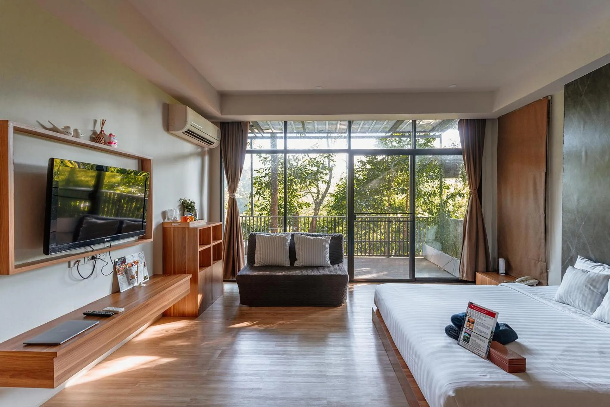 Bed in Veravian Resort