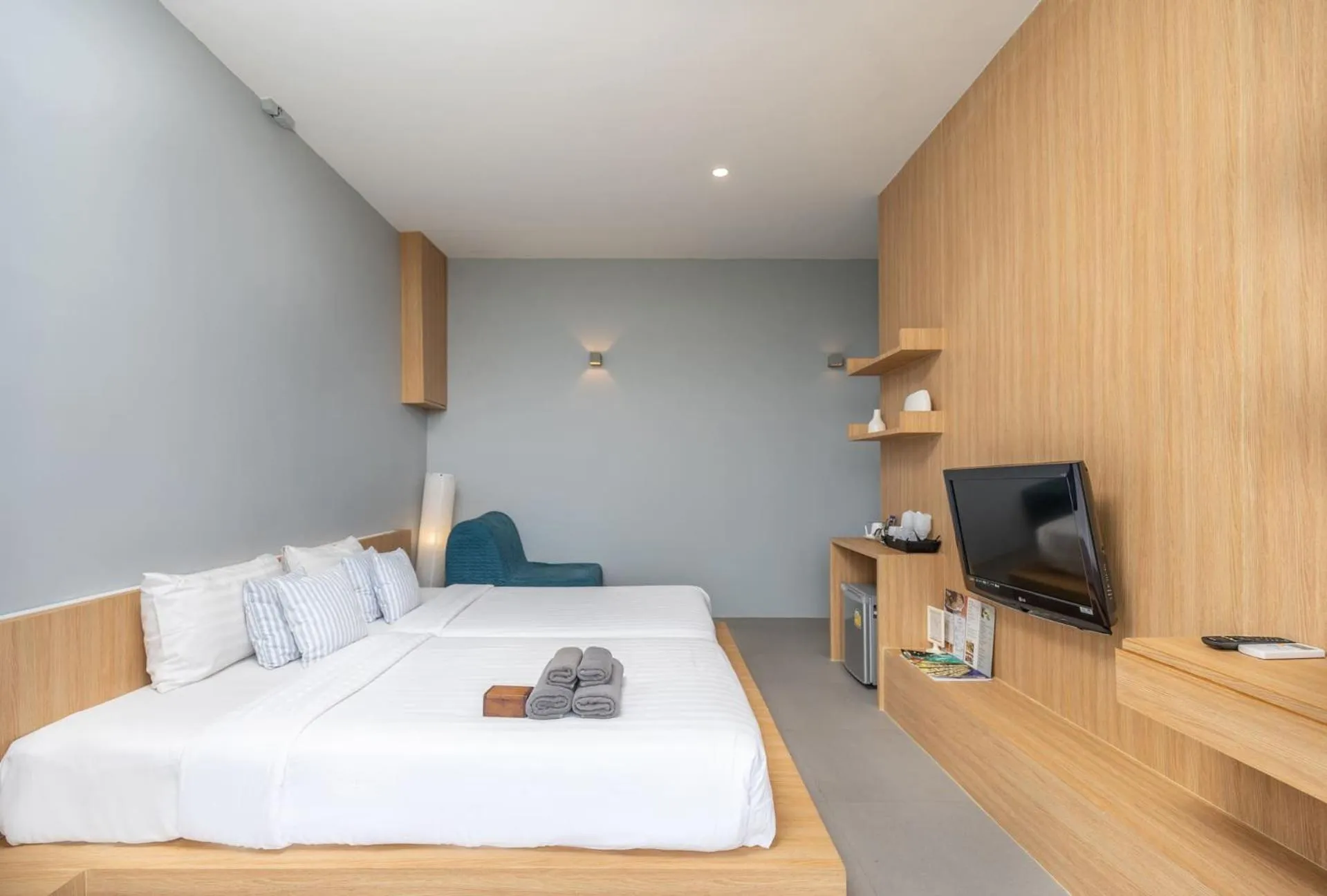 Bed in Veravian Resort