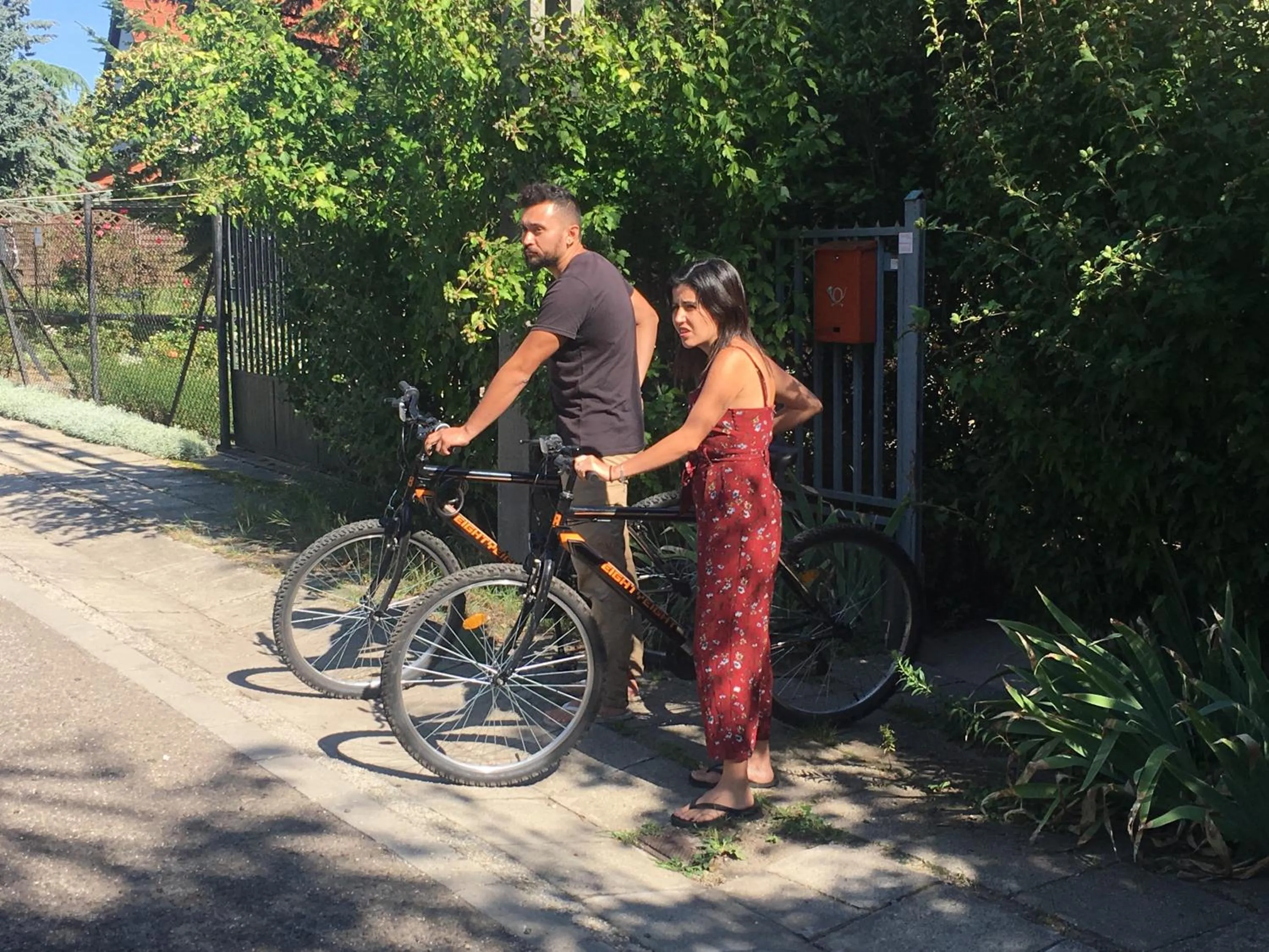 People in Budapest Garden Hostel - Age limit 39