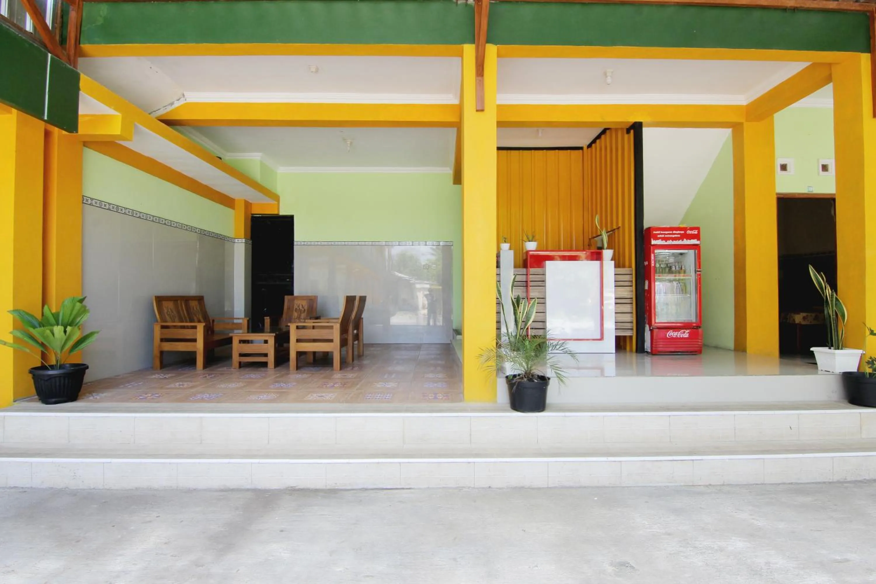 Lobby or reception in Losmen Alden