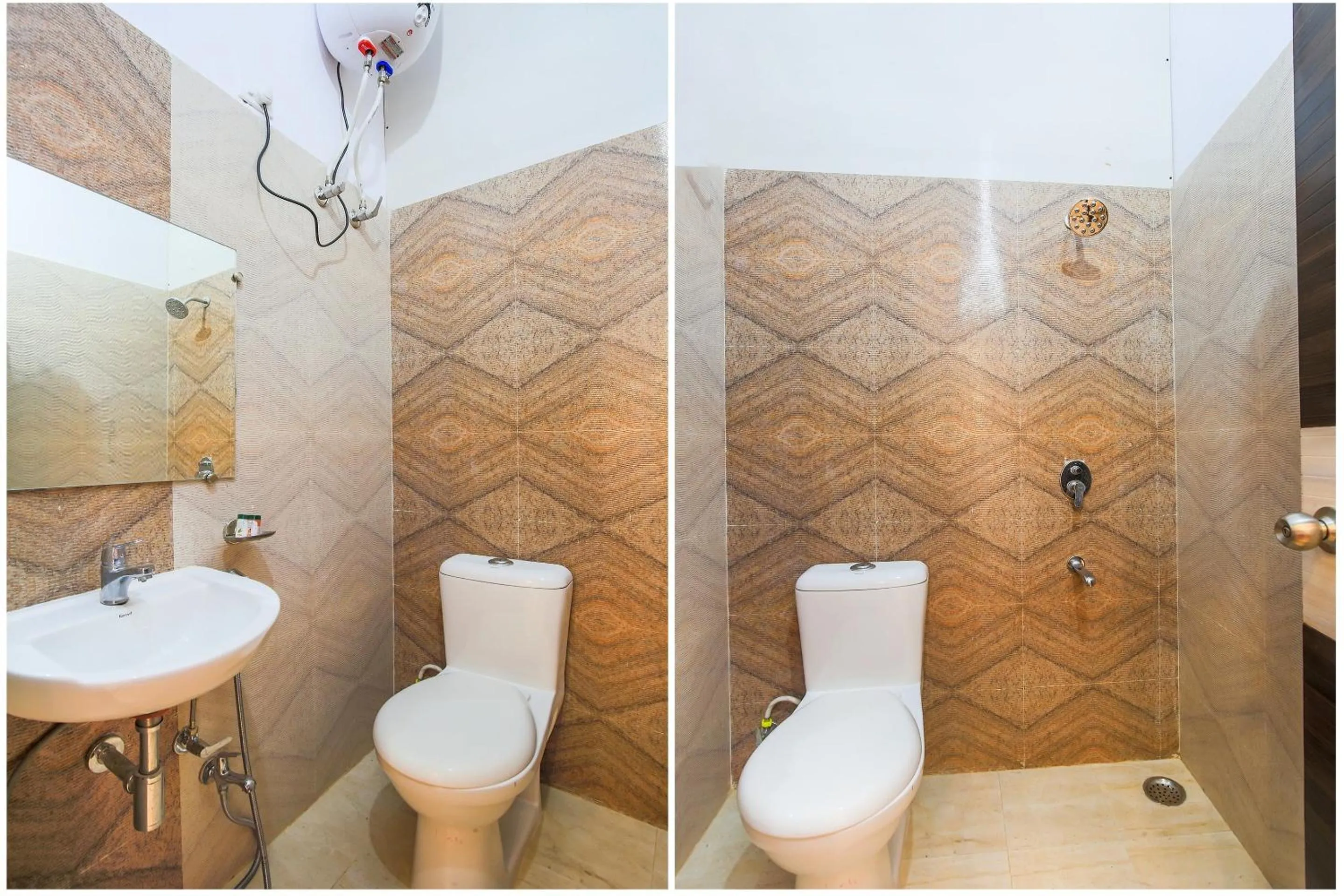 Bathroom in Hotel O Vaibhav laxmi Paradise