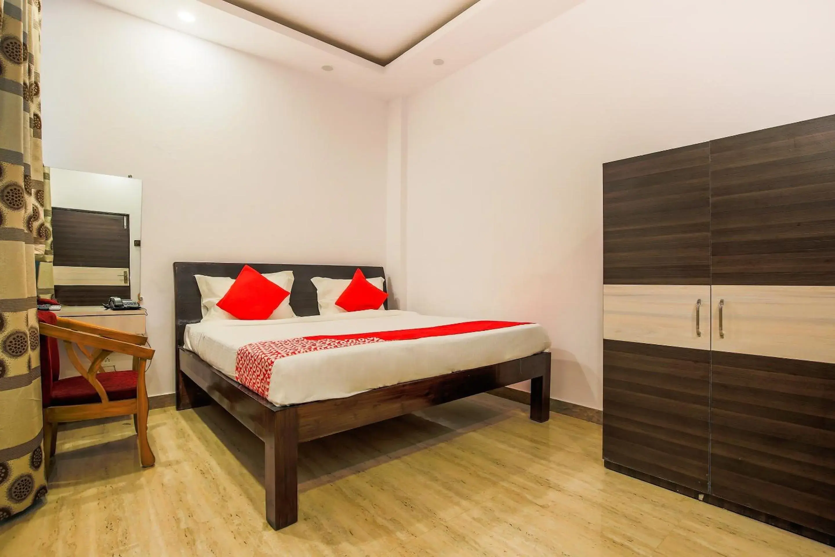 Bedroom, Bed in Super Hotel O Vaibhav laxmi Paradise Bedroom, Bed in Super Hotel O Vaibhav laxmi Paradise