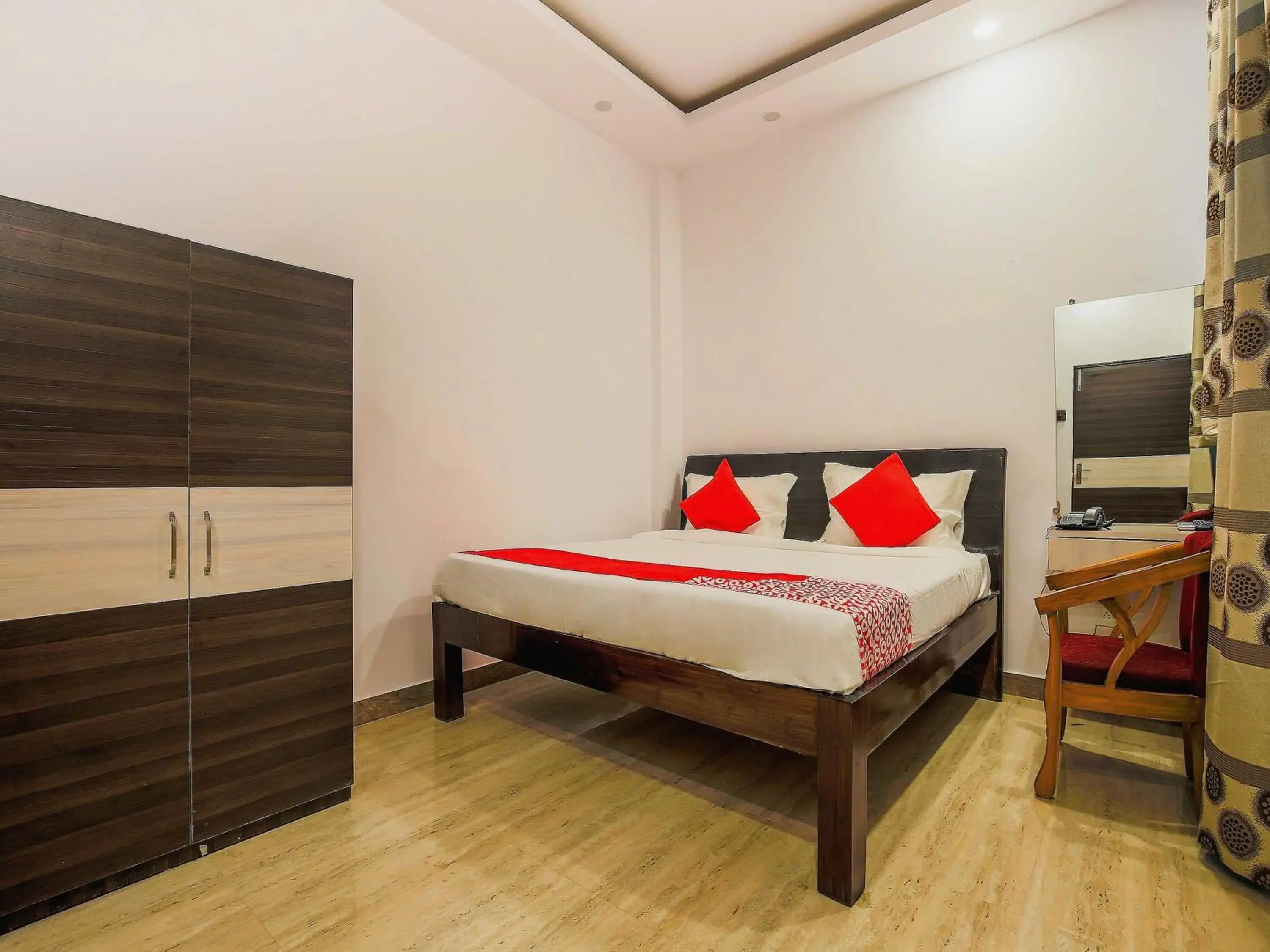 Bedroom, Bed in Super Hotel O Vaibhav laxmi Paradise Bedroom, Bed in Super Hotel O Vaibhav laxmi Paradise