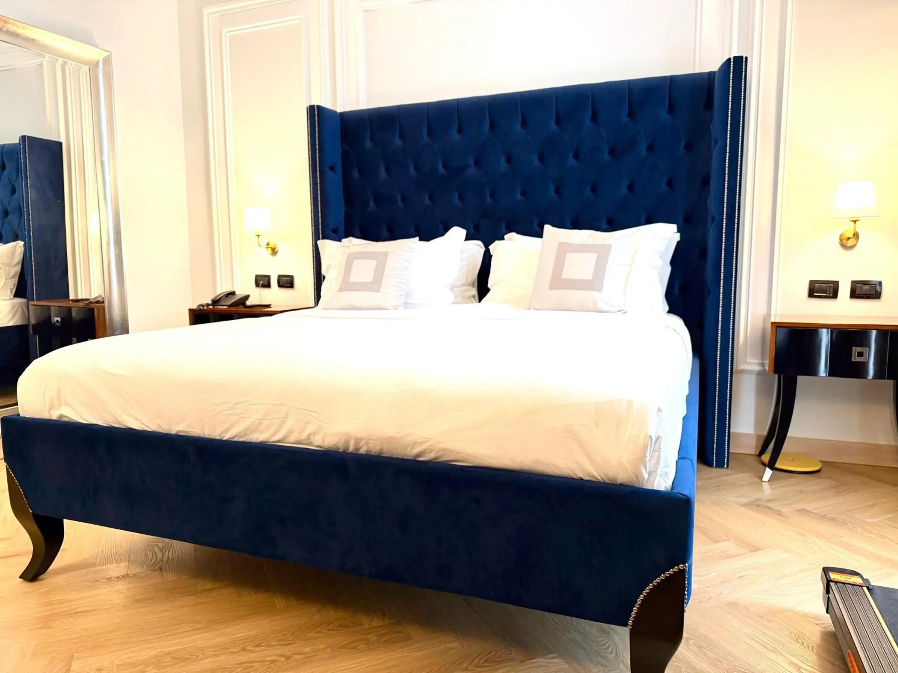 Bed in Hotel Fieri Bed in Hotel Fieri