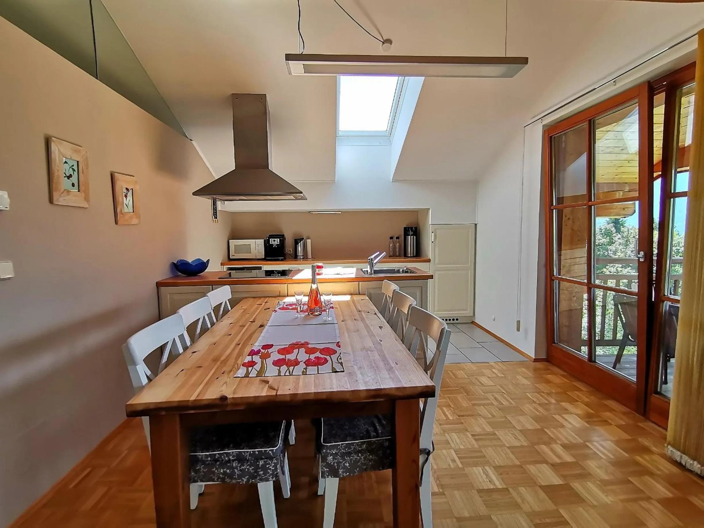 kitchen in Landhaus Mitsche