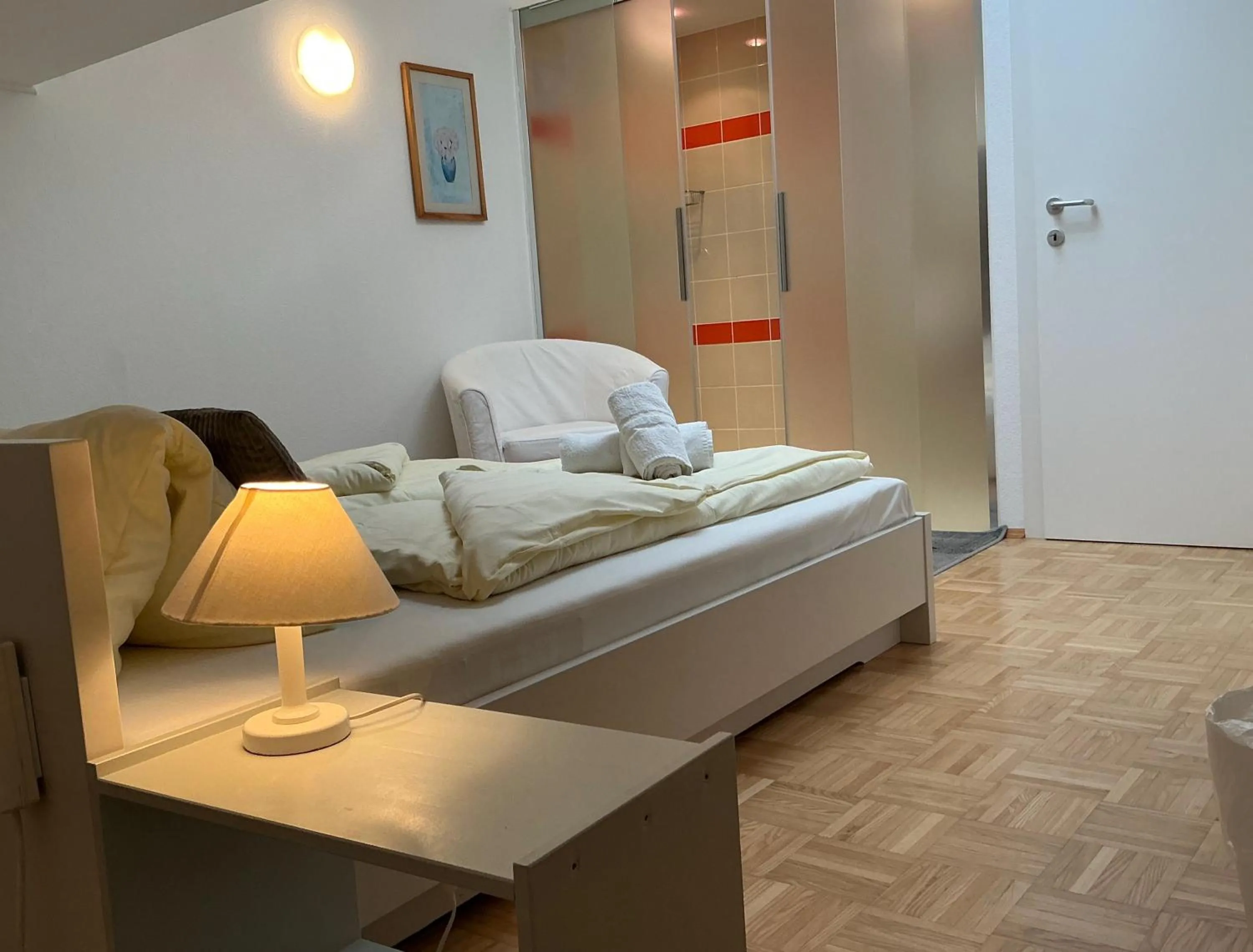 Bedroom, Bed in Landhaus Mitsche