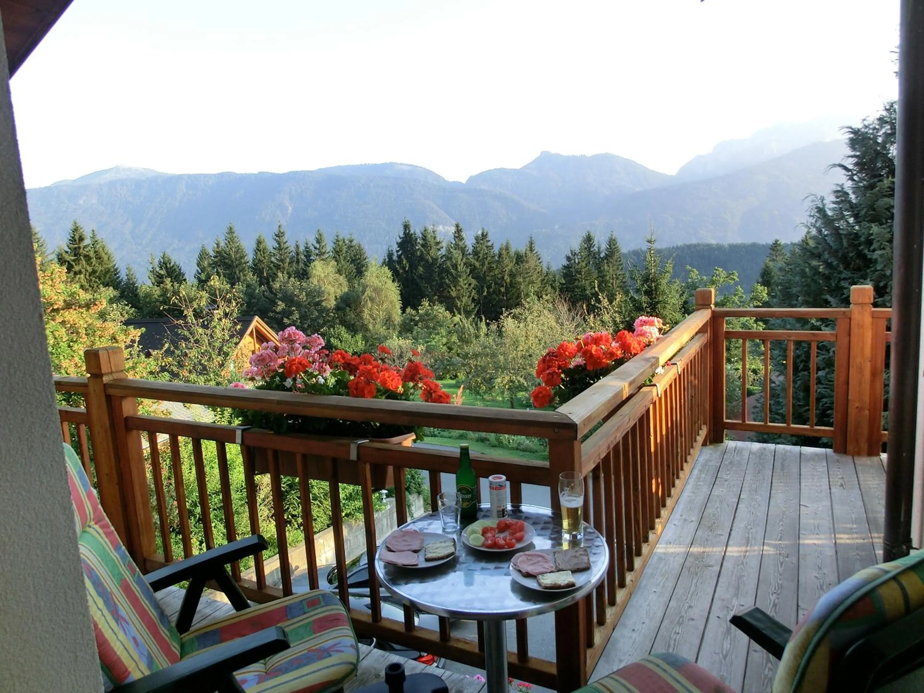 Balcony/Terrace in Landhaus Mitsche