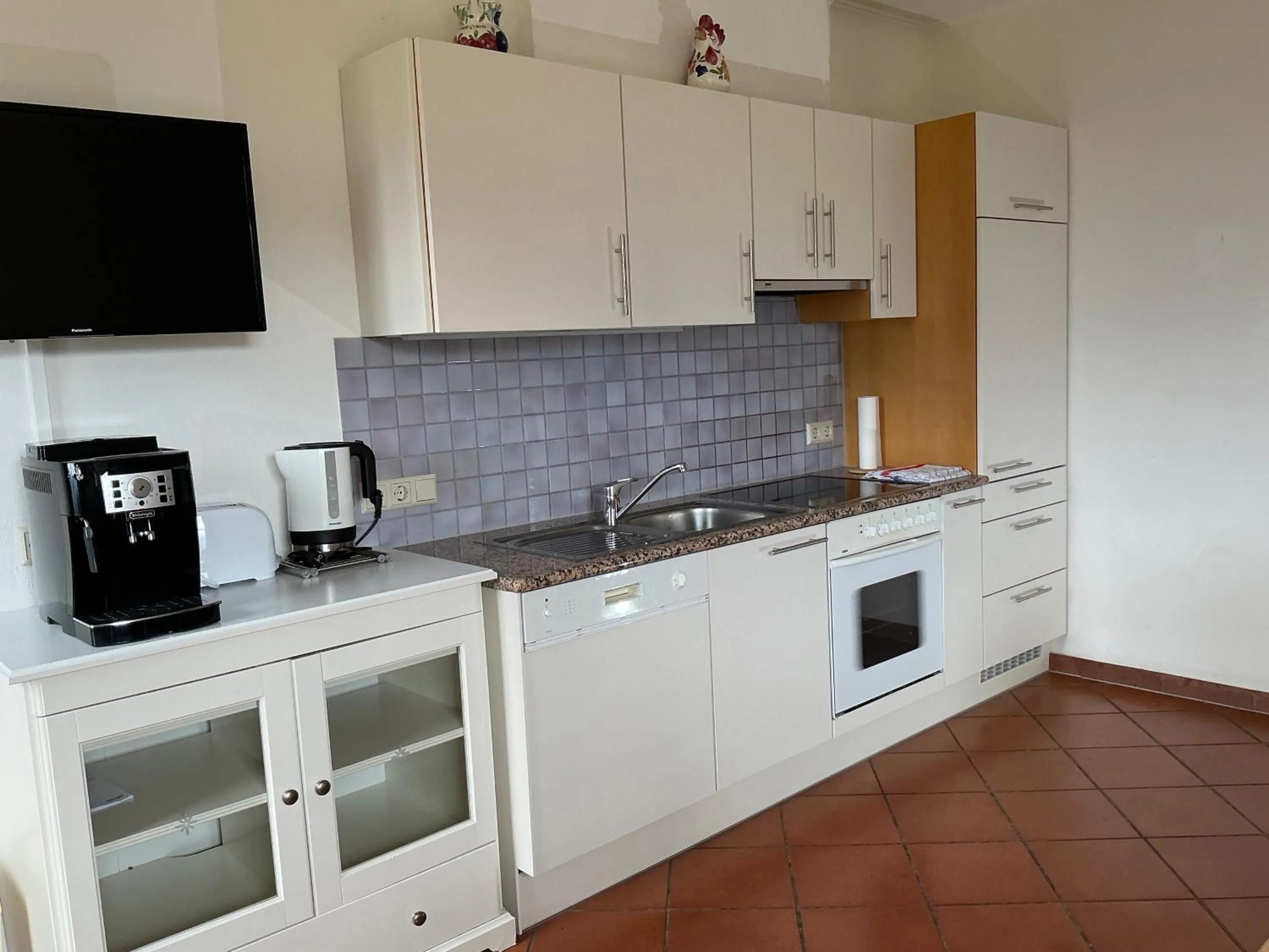 Kitchen or kitchenette in Landhaus Mitsche